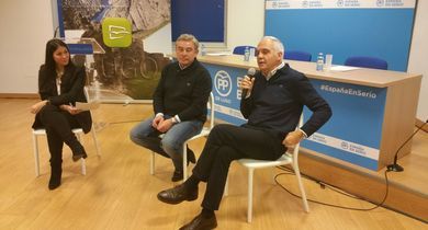 Exitoso encontro dos mozos e mozas cos candidatos ao Congreso e ao Senado do PP na Provincia de Lugo