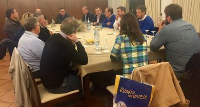 Valeriano Martínez e os candidatos populares mantiveron un encontro con autónomos e empresarios en Viveiro e Ribadeo
