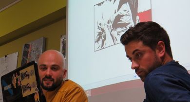 A alcaldesa de Viveiro informa á veciñanza sobre a evolución das obras da Avda. de Cervantes