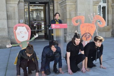 Presentación en Lugo da Semana Santa de Burela