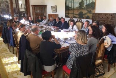 Xaime Miranda, Silvia García, Soledad Penalta, Xiao Berlai e Ernesto González Torterolo participan das Xornadas da Pomba do Arco