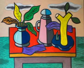 O complexo RegalXunqueira e o Concello de Foz inauguran a exposición de pinturas de Lorenzo González e Otero Regal