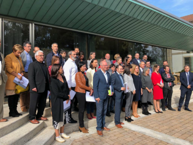 Veciños de Alfoz participan nunha charla sobre seguridade vial organizada pola Xefatura provincial de Tráfico e o Concello