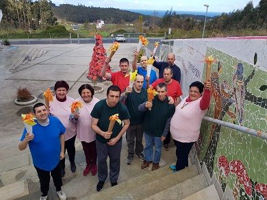 Centolada no burgo de Trasbar