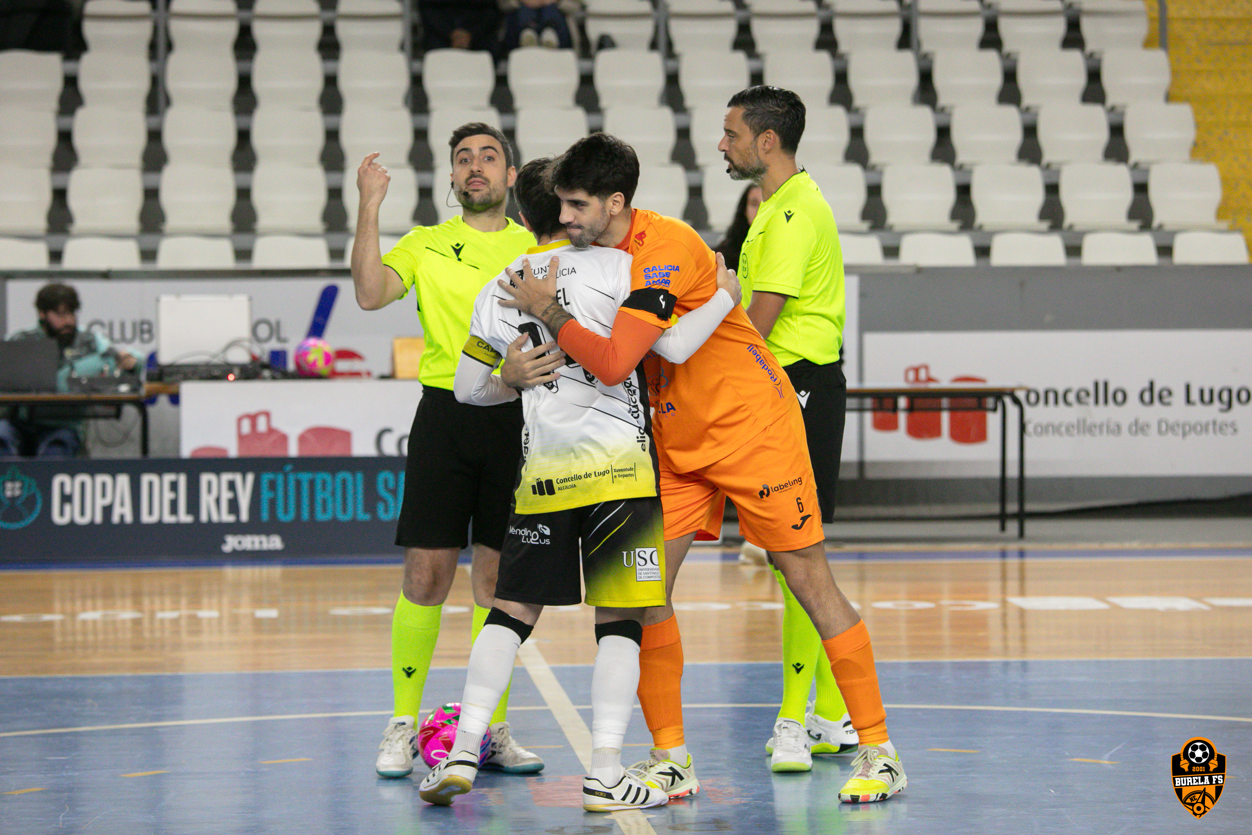 Un Burela desconcentrado cae eliminado na Copa do Rei (4-2)