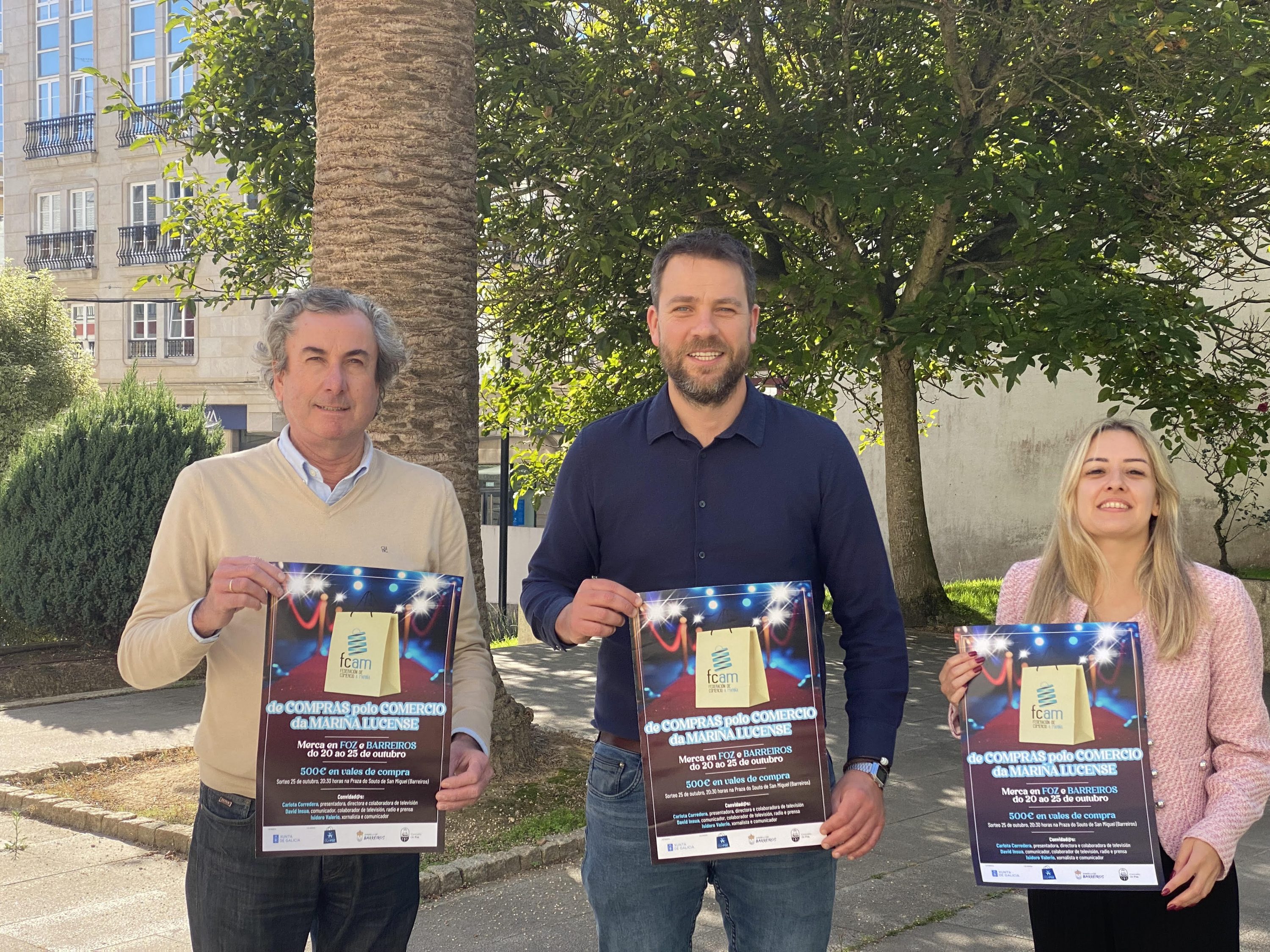 O luns arrincará en Foz e Barreiros a campaña da FCAM 'De compras polo comercio da Mariña Lucense'