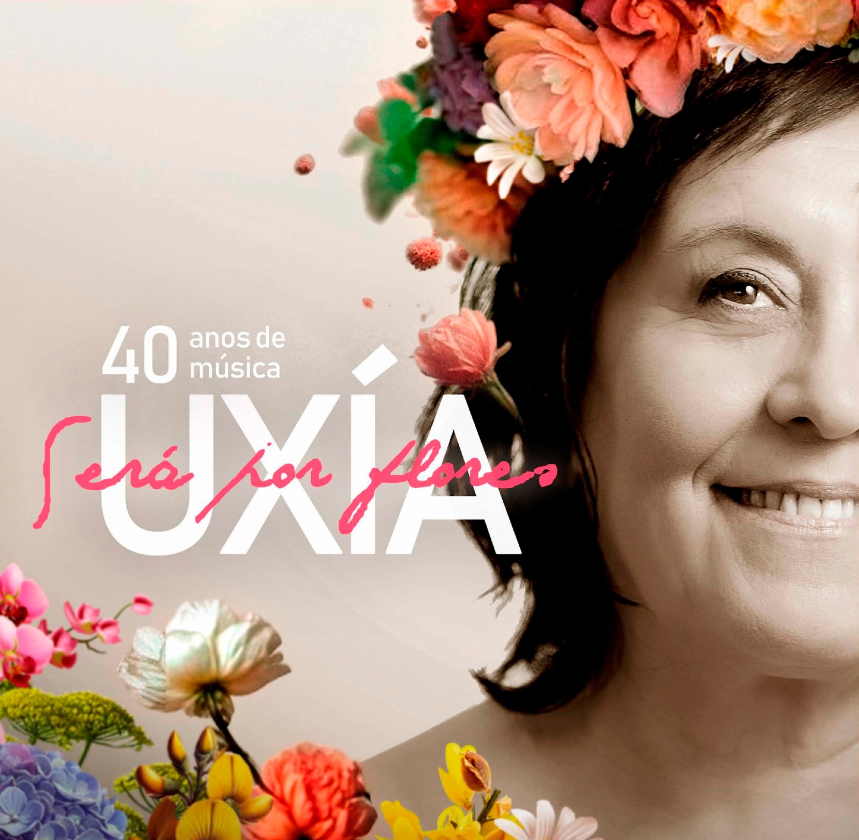 Uxía volve este sábado a Burela para celebrar os seus 40 anos de traxectoria musical