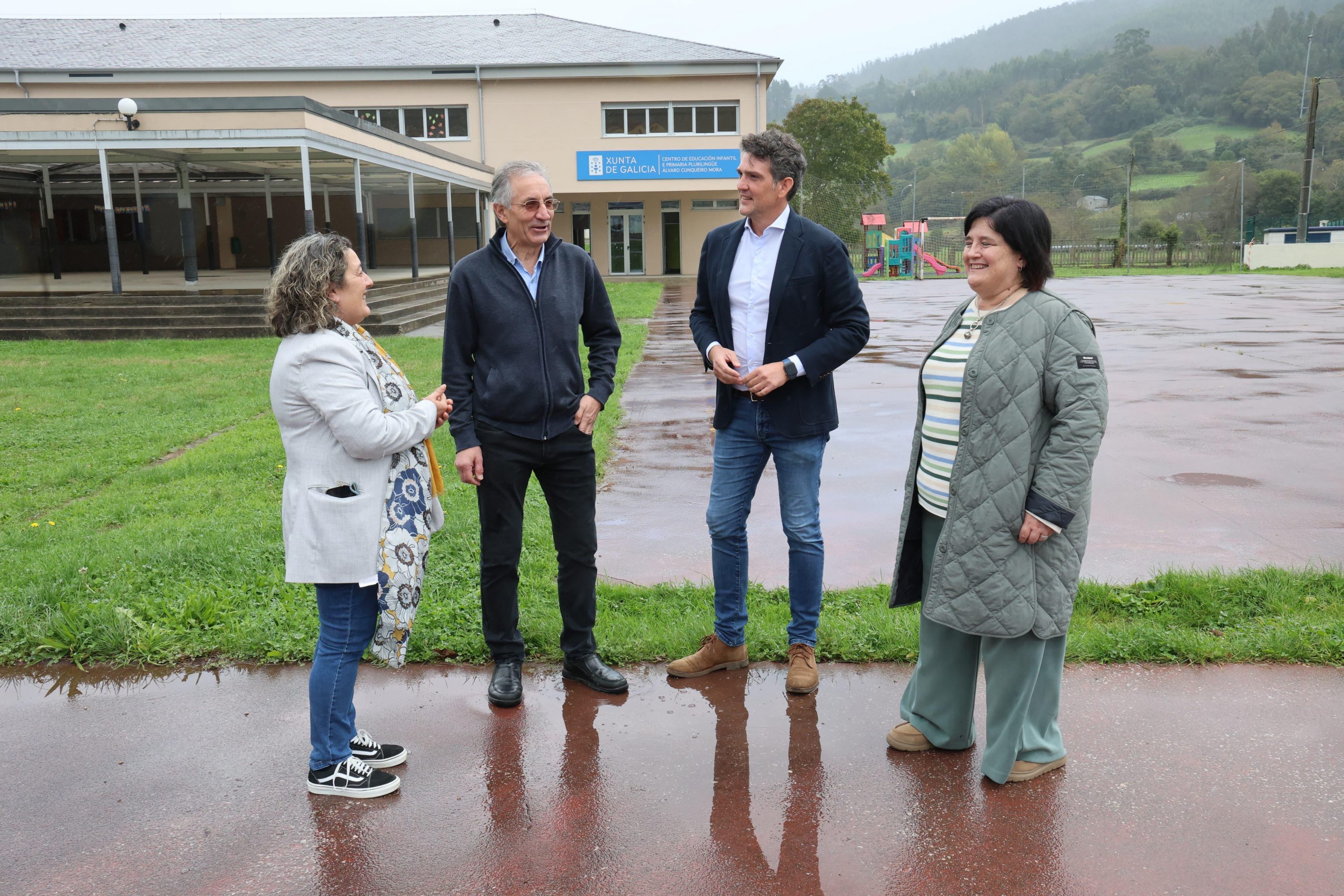 A Xunta completa as obras de cambio da cuberta do CEIP Álvaro Cunqueiro Mora de Mondoñedo, nas que investiu 453.600 euros