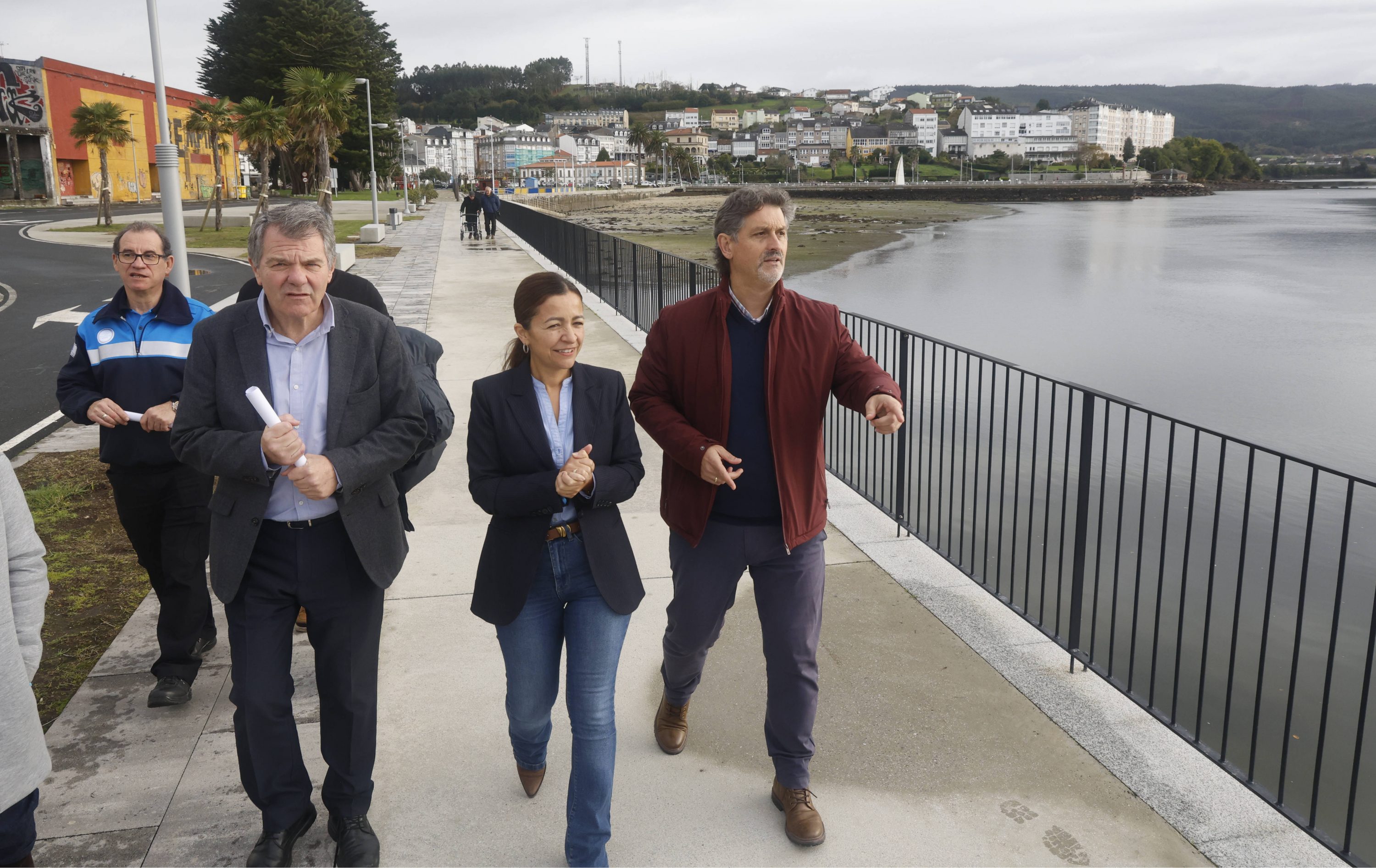 Portos de Galicia dotará dunha marxe para tránsito peonil o acceso ao porto de Espasante