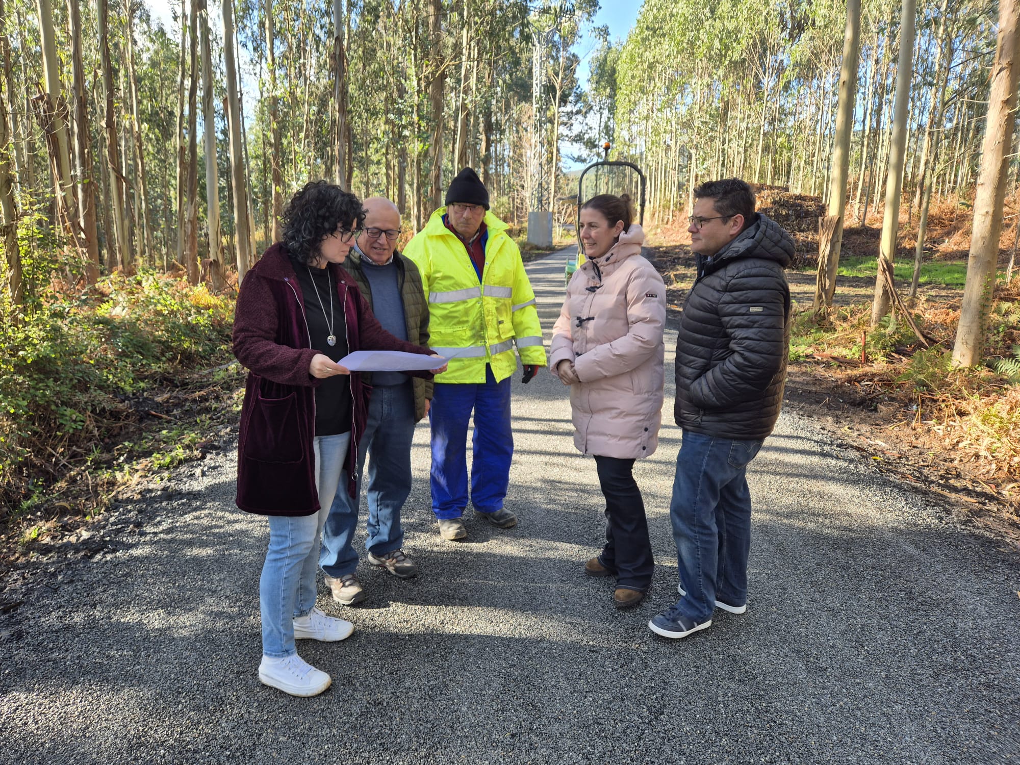 O Concello de Cervo inviste máis de 20.000 euros na mellora do Camiño dos Feás en San Román de Vilaestrofe