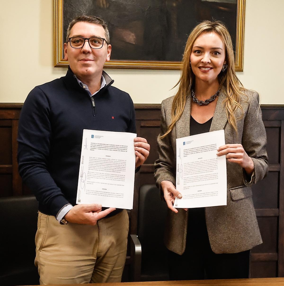 Ribadeo recibe 320.000 euros da Xunta para o remate das obras do Hospital Asilo