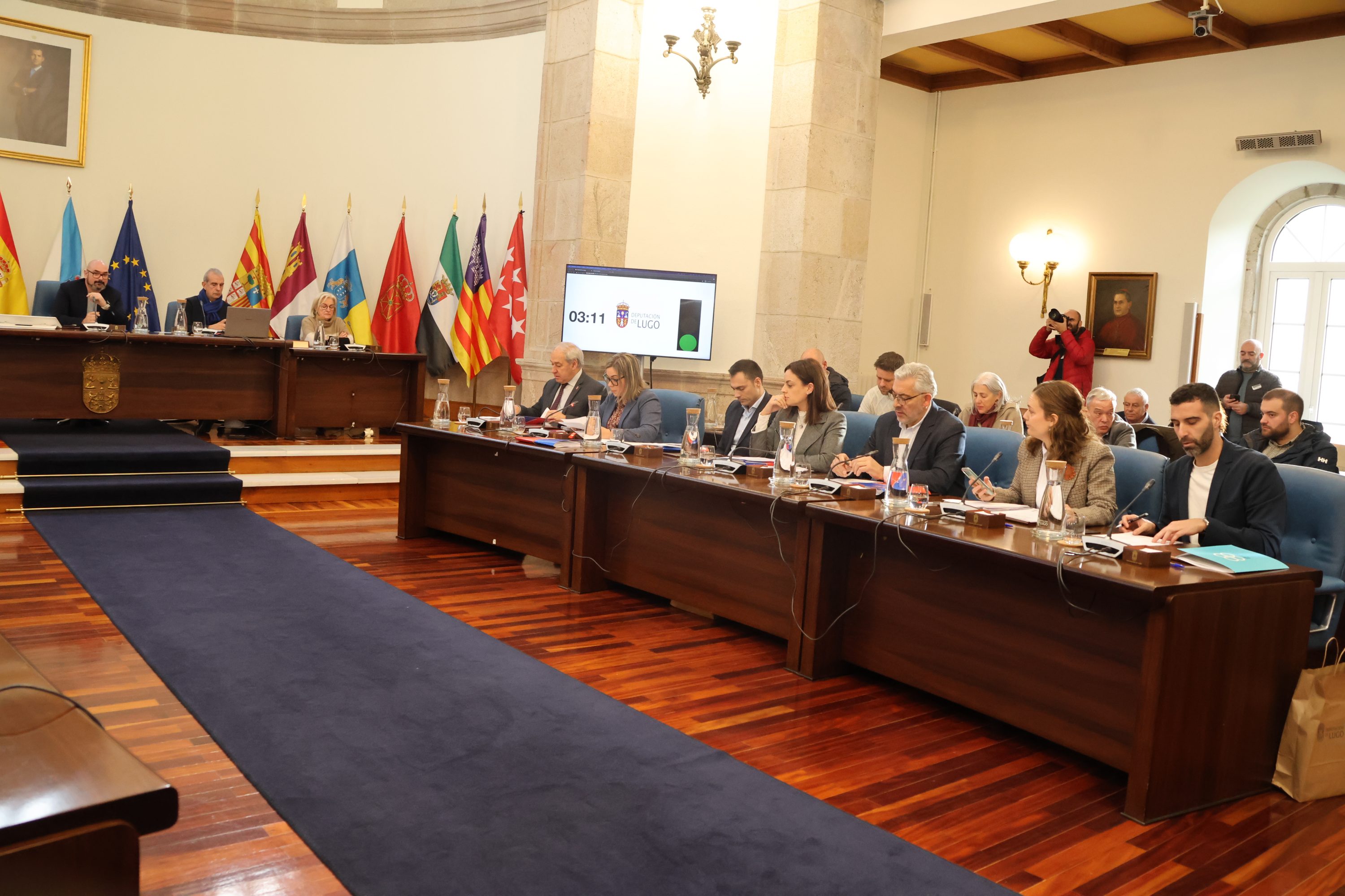 O Pleno aproba as bases do Plan Deputación 2026, que inxectará 22,25M€ nos concellos da provincia