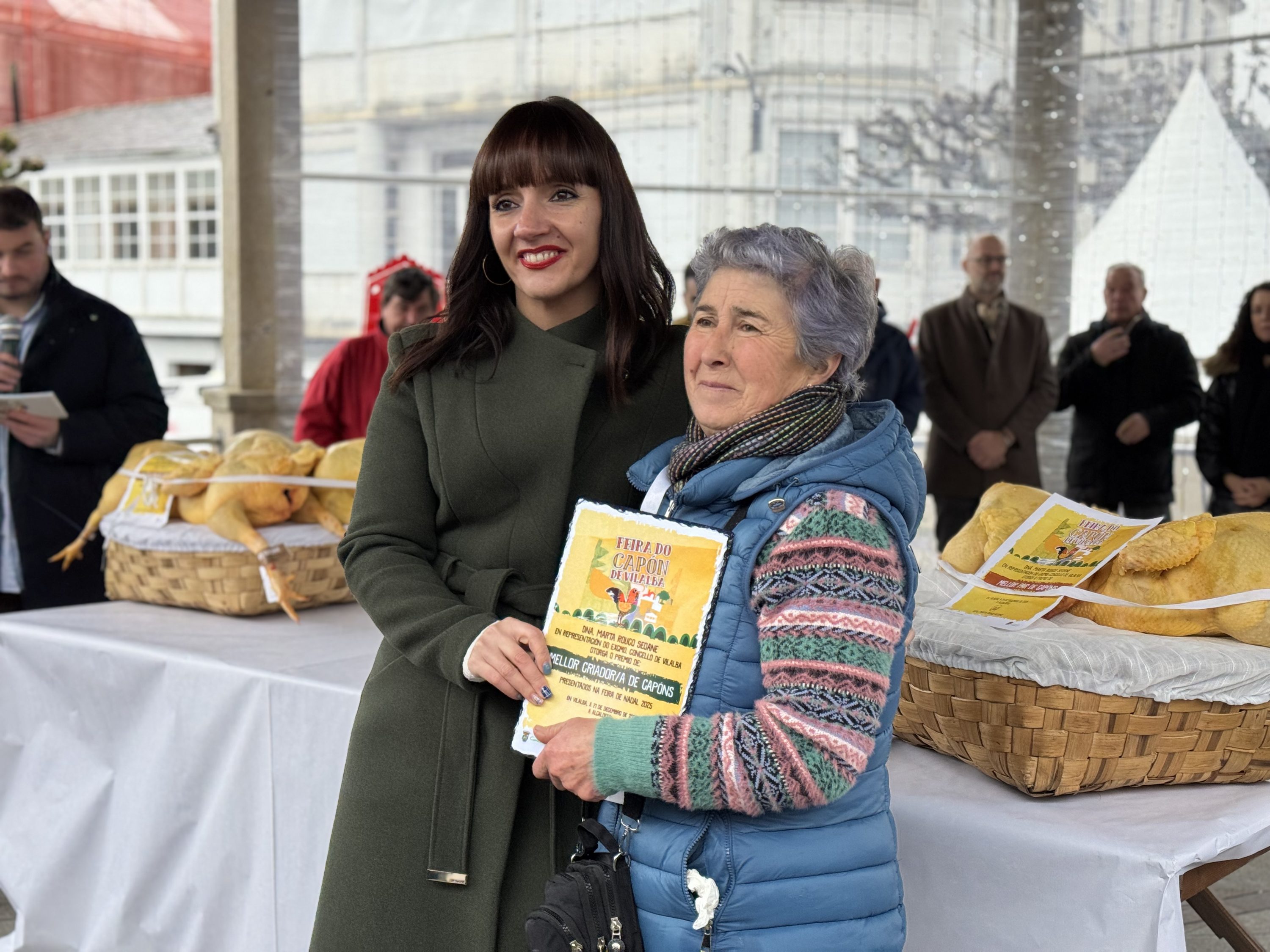 Todo listo en Ribadeo para a chegada de Papá Noel