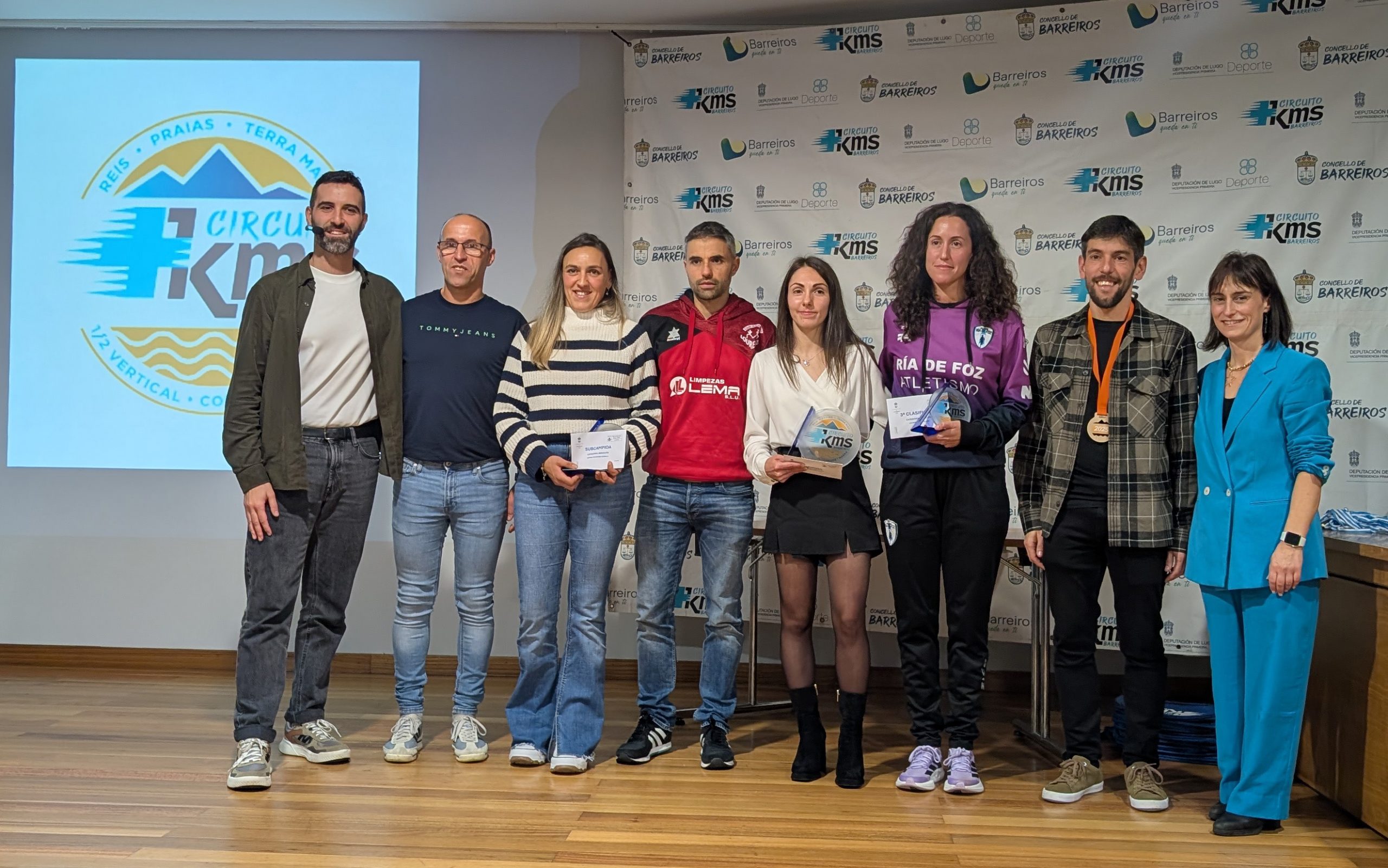 Barreiros celebrou a gala final do circuíto +KmsBarreiros ante un cheo absoluto de público