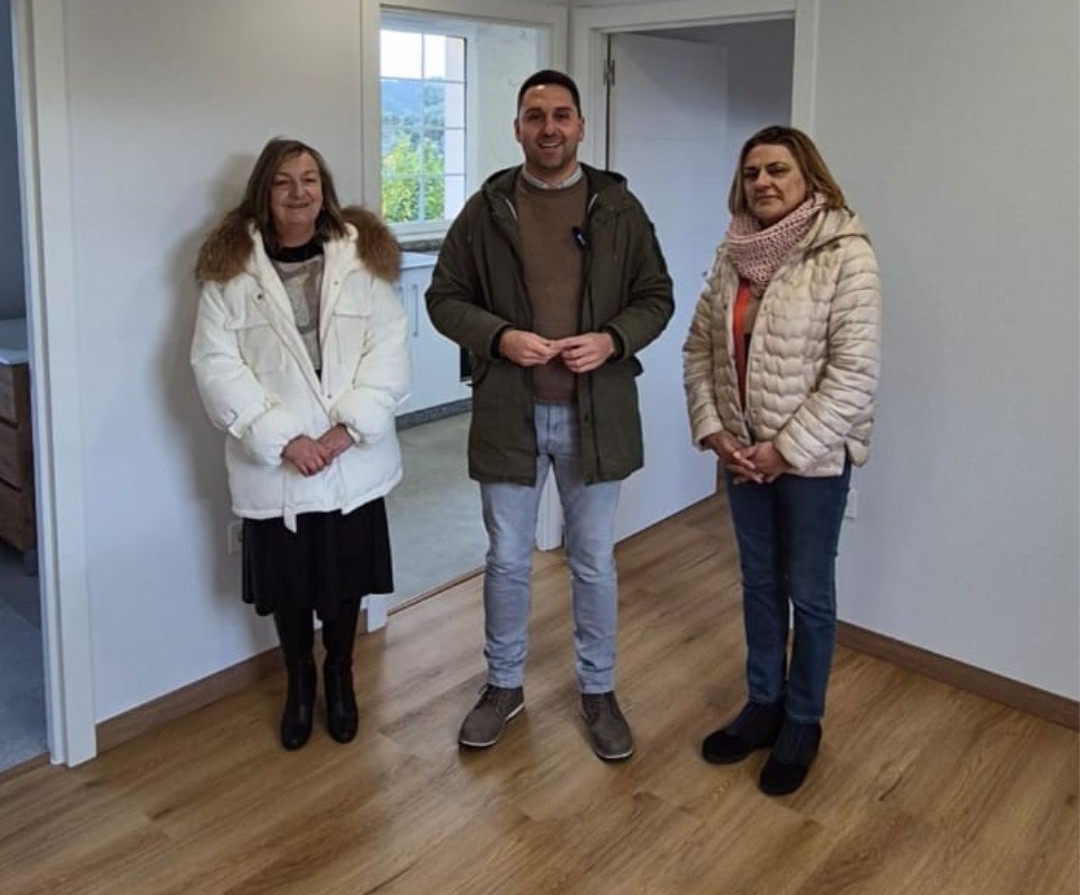 Trabada continúa ampliando o alugueiro social coa apertura dunha nova vivenda en Valboa