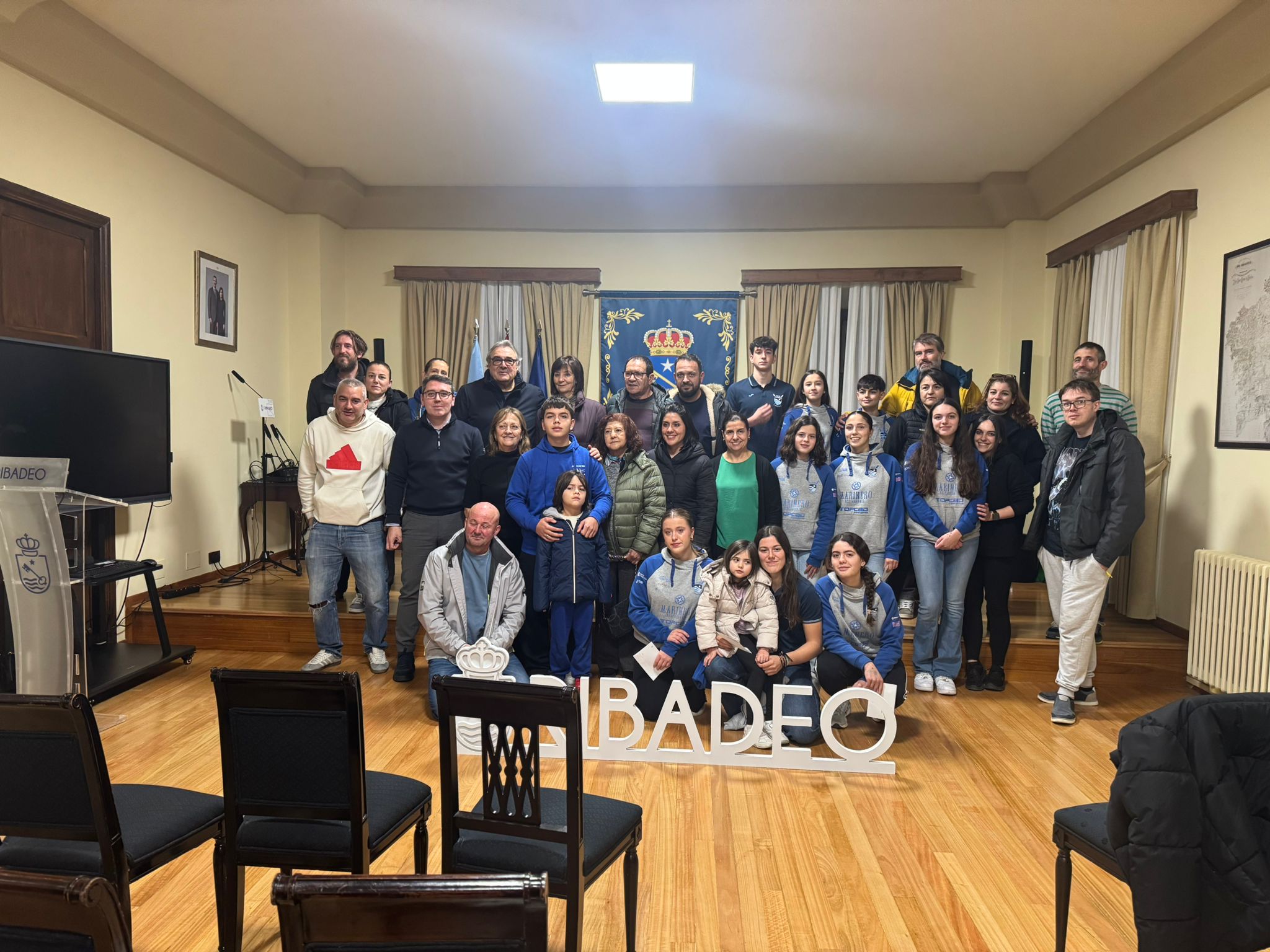 Ribadeo premia a súa canteira deportiva tras un ano cheo de éxitos