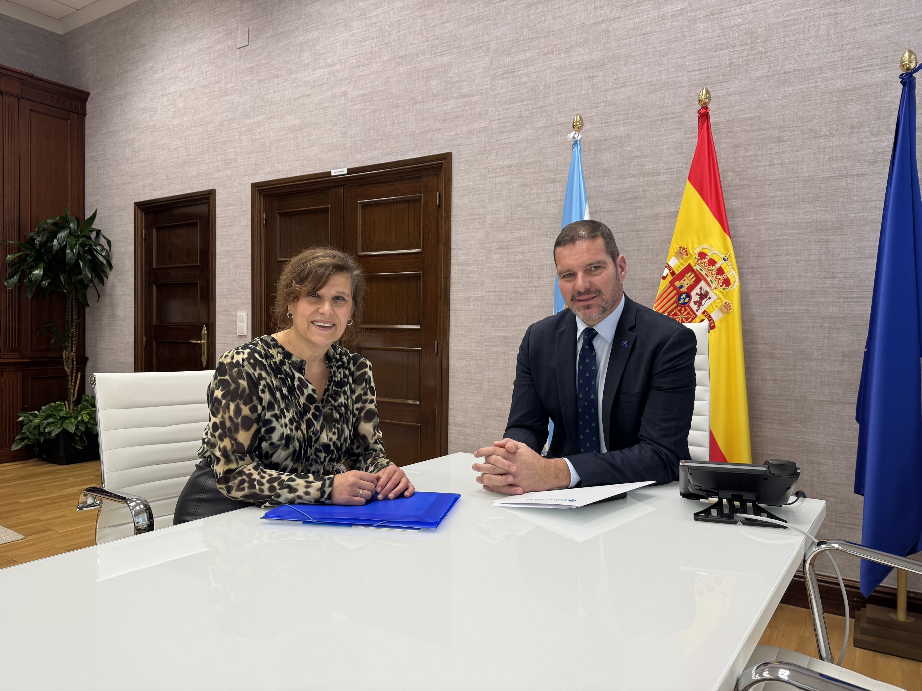 Renovada a iluminación pública en Galdín, Cervo, con tecnoloxía led