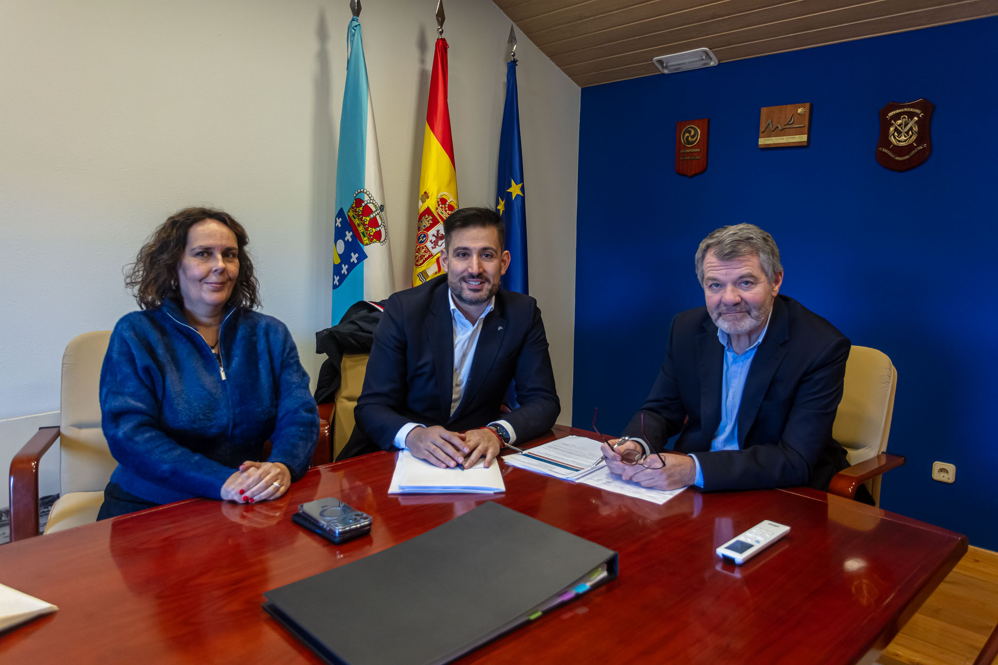 Portos de Galicia e Afundación avanzan en novas vías de colaboración para a retirada de residuos nas dársenas autonómicas