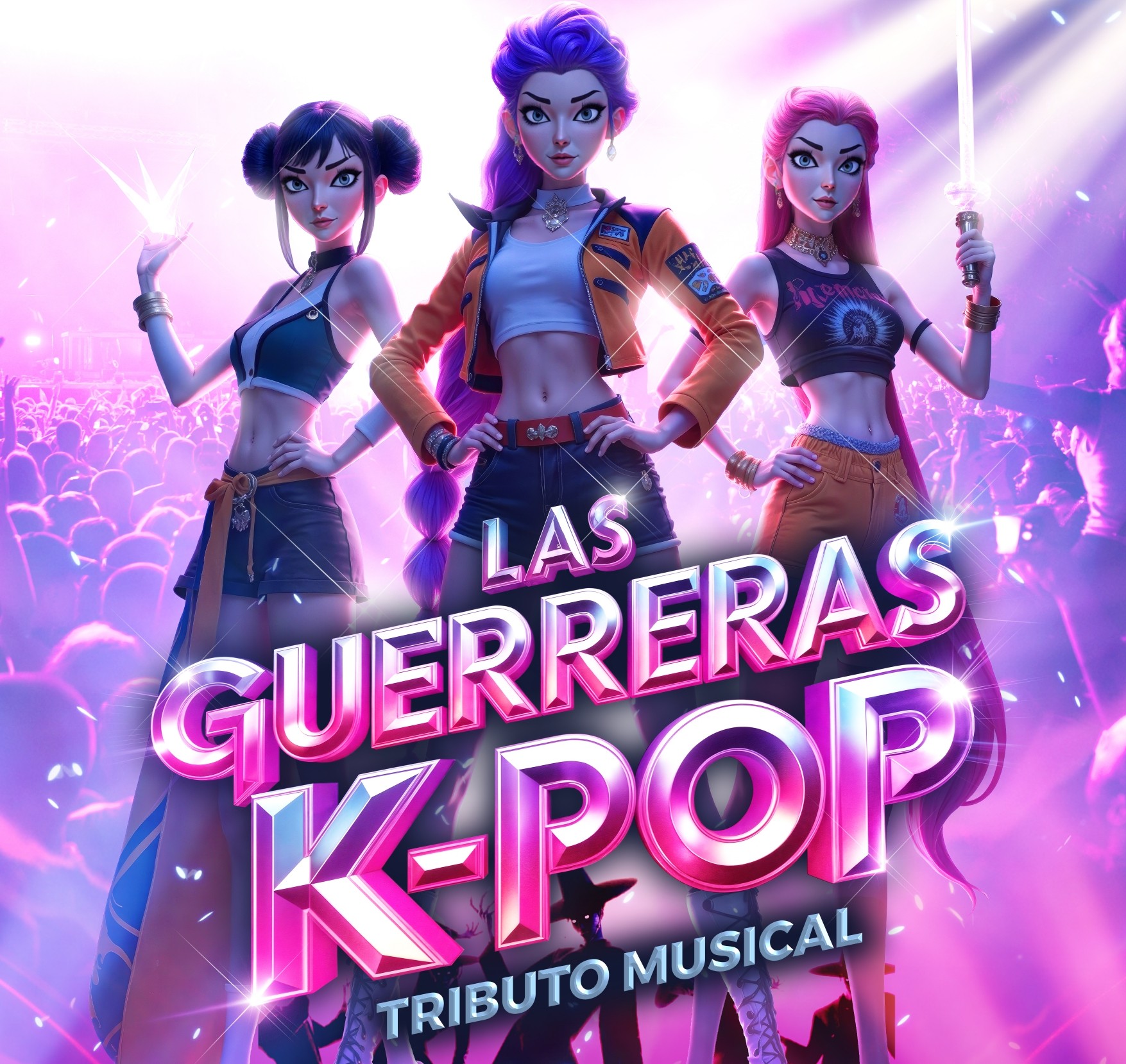O musical “Las Guerreras K‑Pop” desembarca en Burela cun tributo aos grandes grupos do xénero