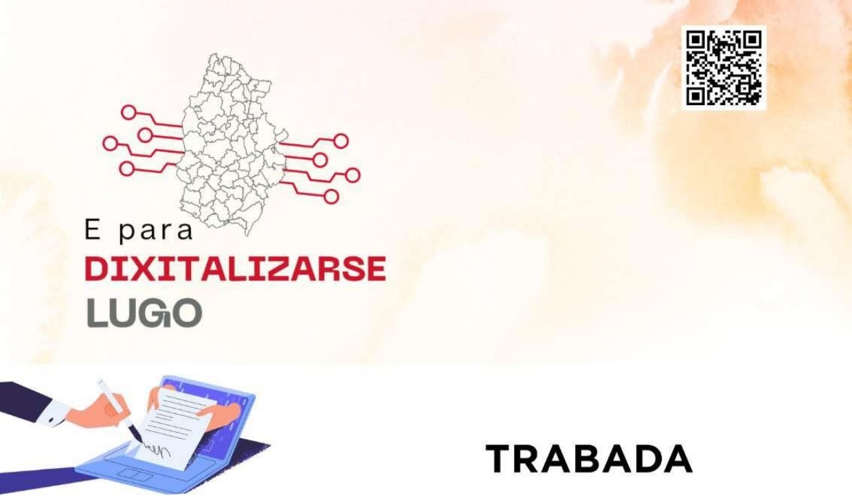 Continúan en Trabada as formacións dixitais do programa “E para dixitalizarse, Lugo”