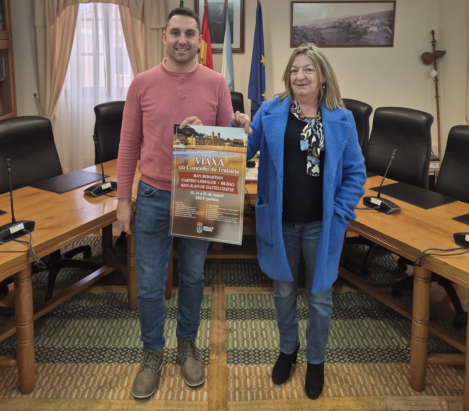 Continúa o programa “Viaxa co Concello de Trabada” cunha nova saída en marzo a Cantabrie e Euskadi