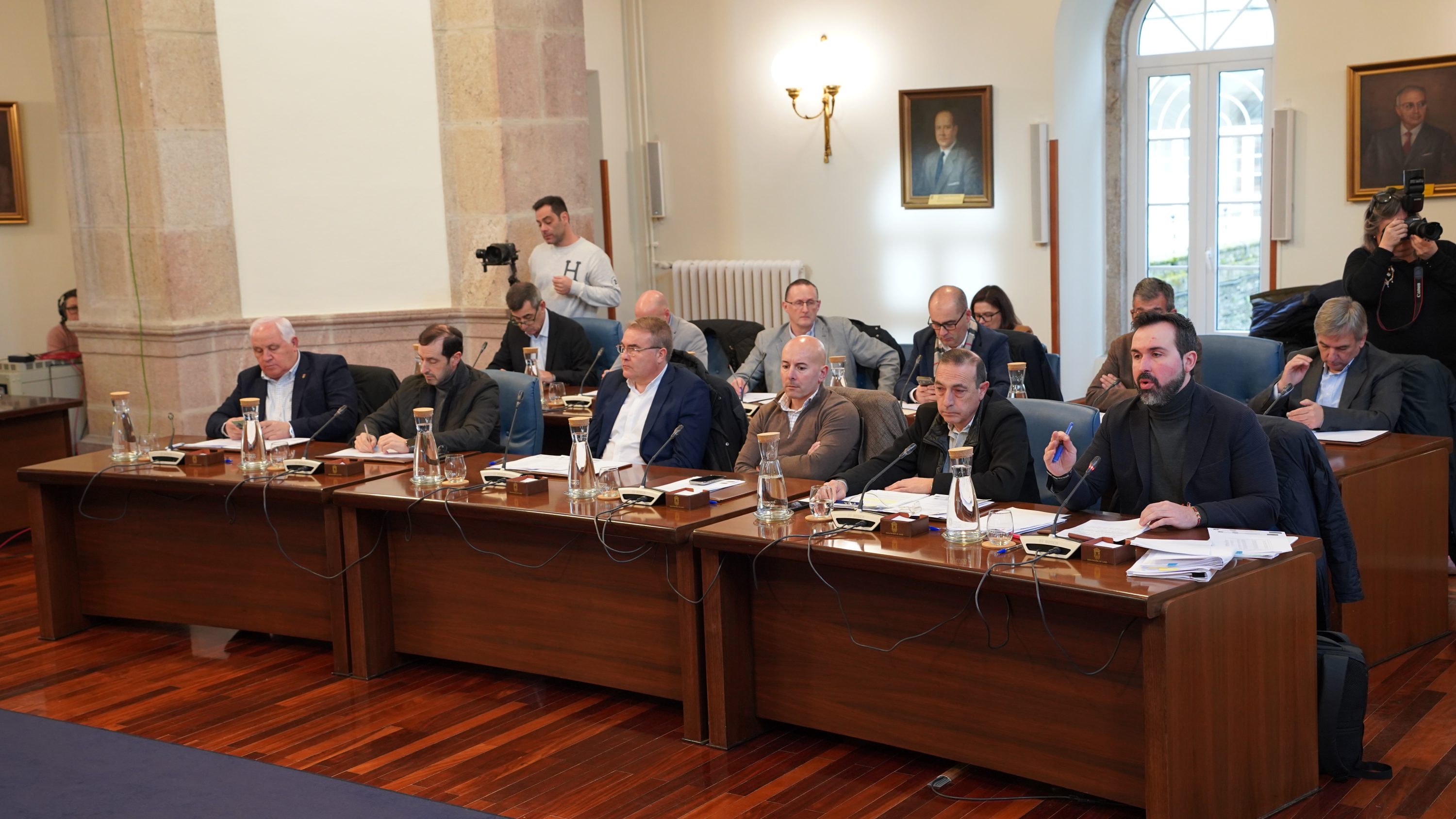 A asociación gastronómica Os Cacholeiros do Valadouro celebrou o pasado sábado, 21 de febreiro, o seu XXIII Xantar do Cocido en Ferreira