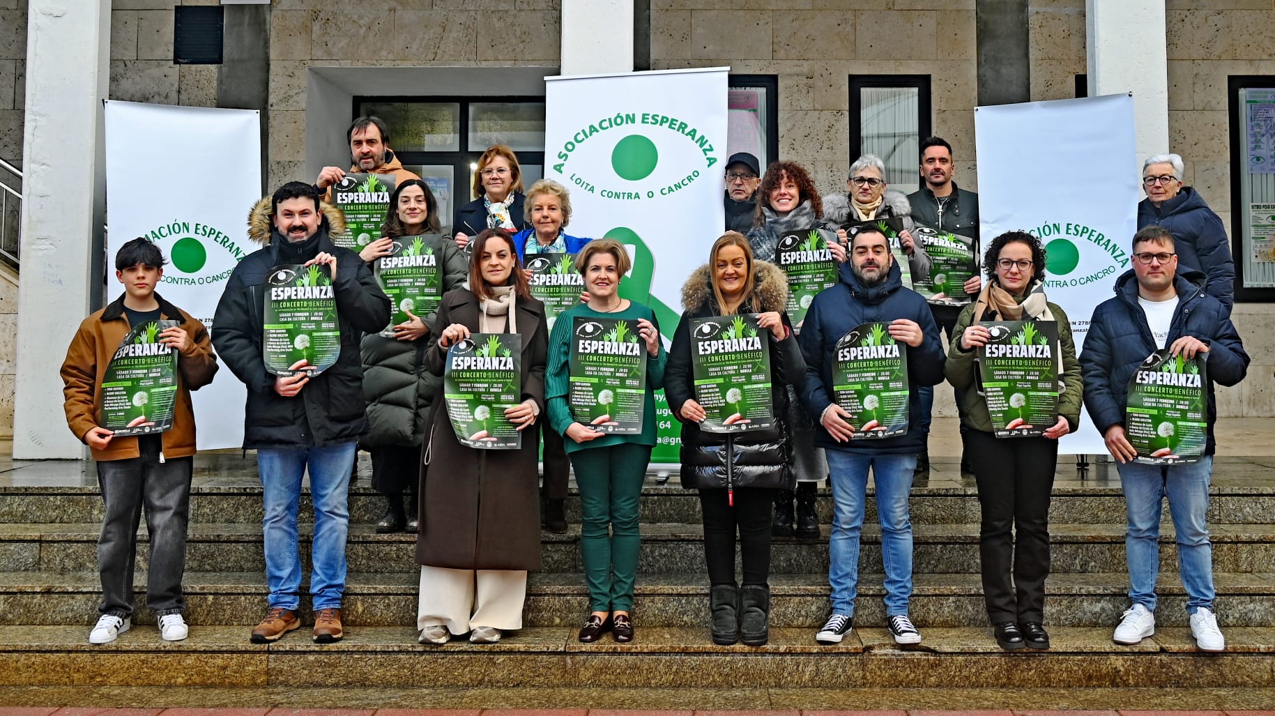 A Asociación Esperanza organiza para o sábado 7 de febreiro o seu concerto solidario polo Día Mundial contra o Cancro