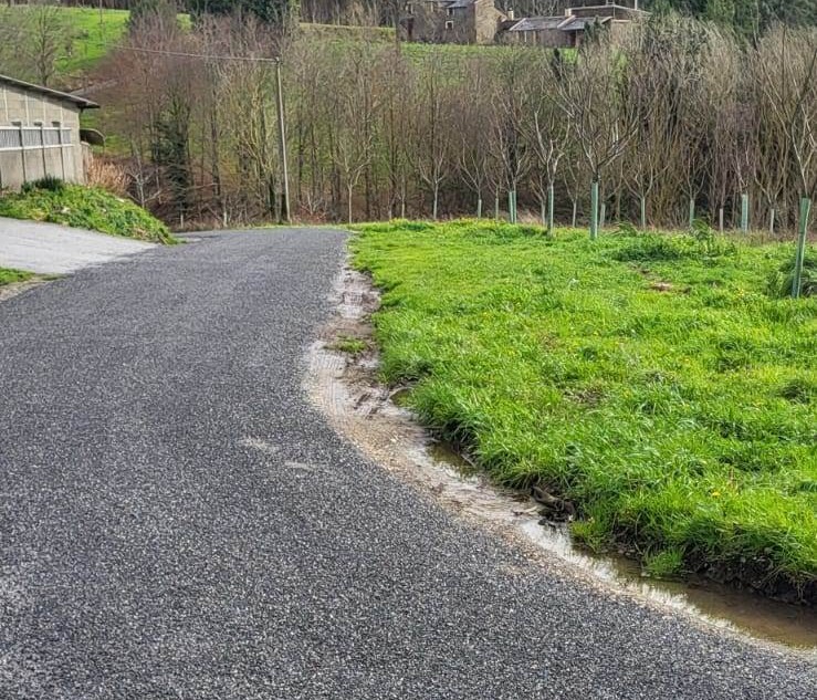 Lourenzá mellora os accesos a Paizás e A Rega con obras do plan Camiña Rural