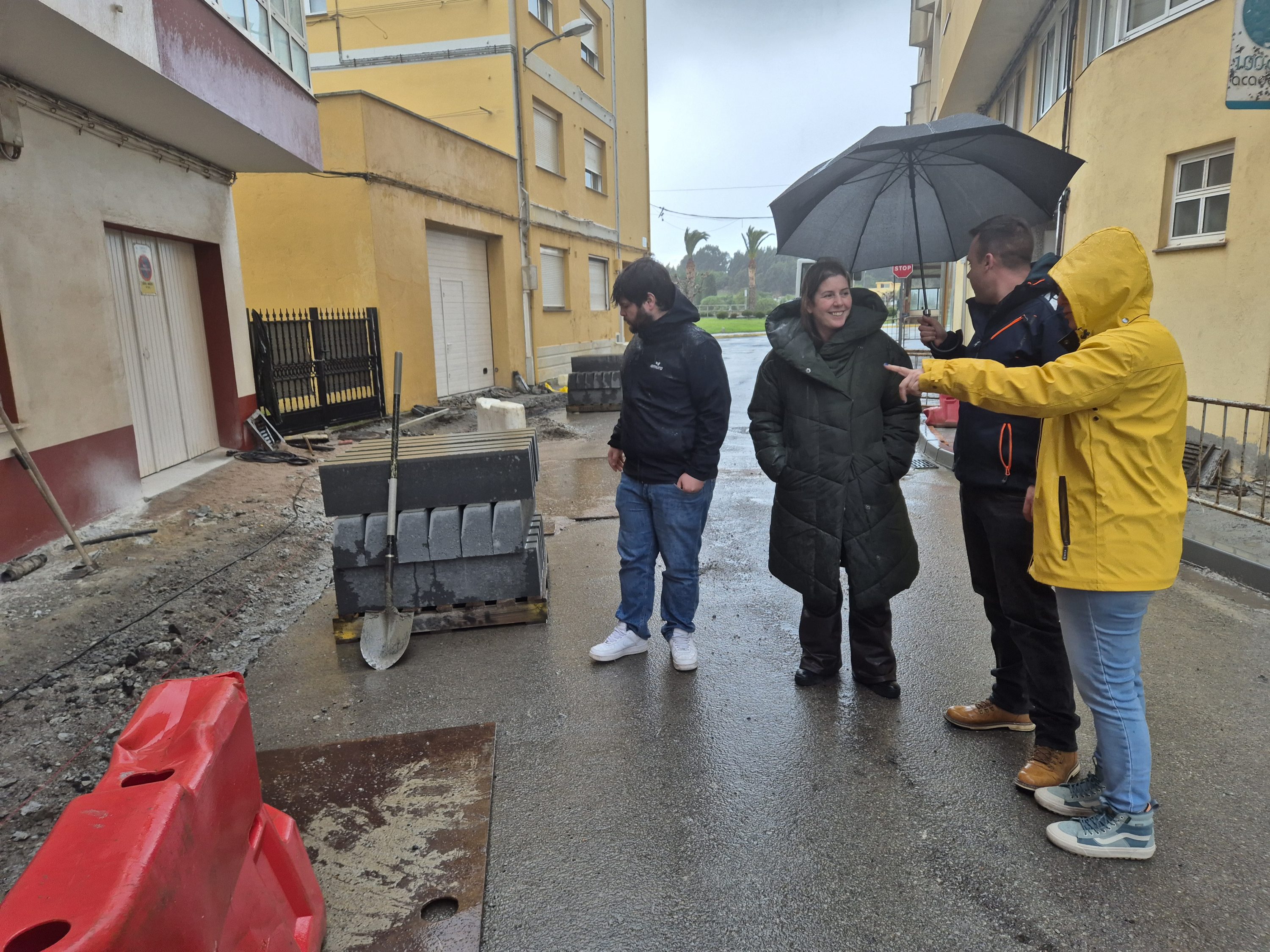 A renovación da Rúa do Farillón continúa a transformación urbana de San Cibrao