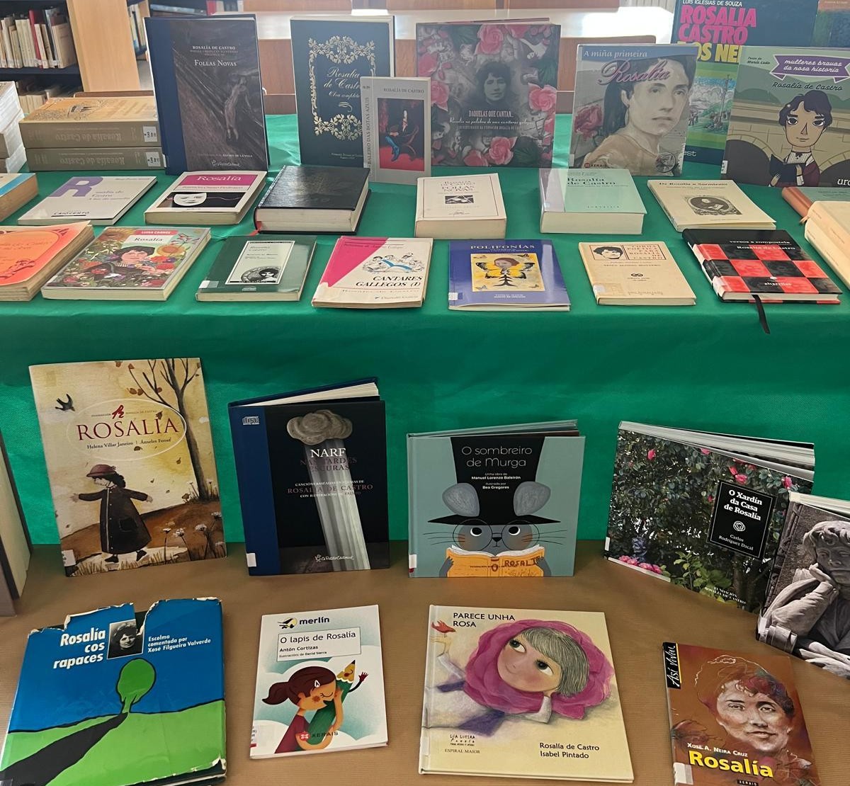 Foz conmemora o Día de Rosalía cunha mostra bibliográfica e teatro infantil