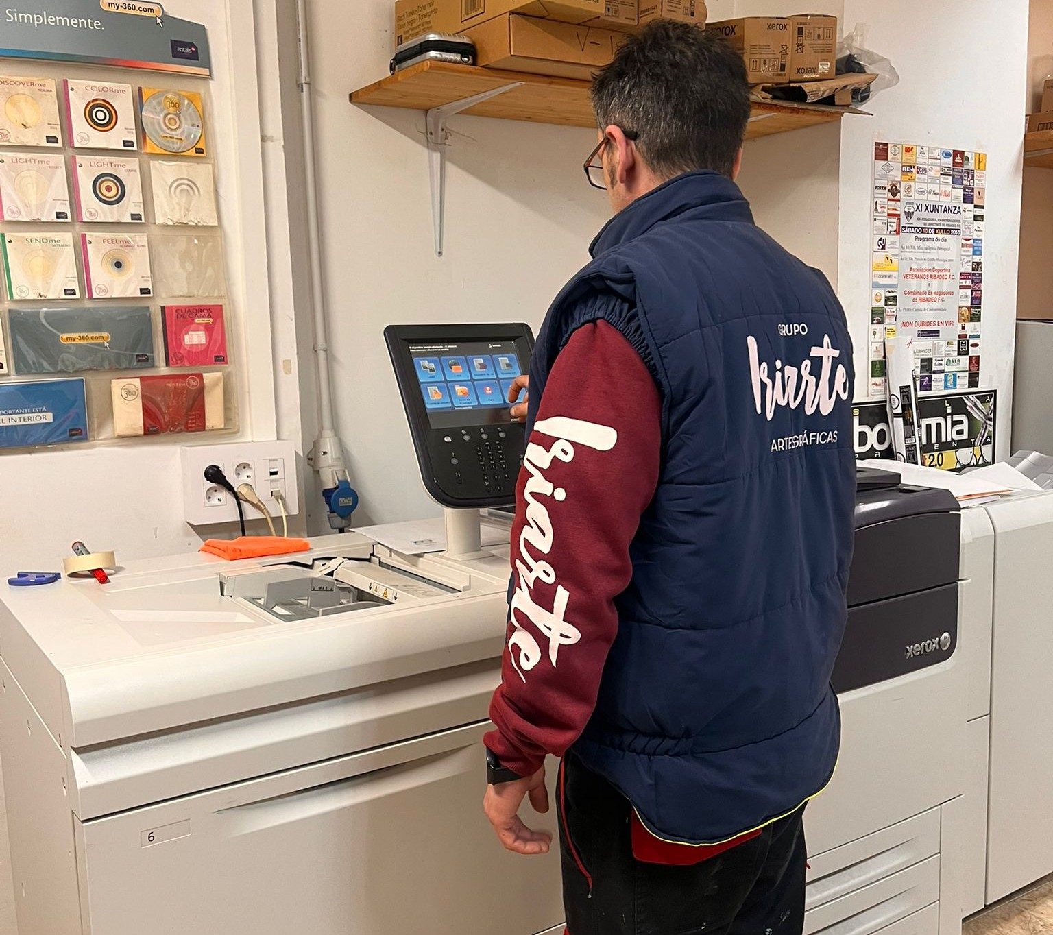 Grupo Iriarte Artes Gráficas abre nova delegación en Foz este venres