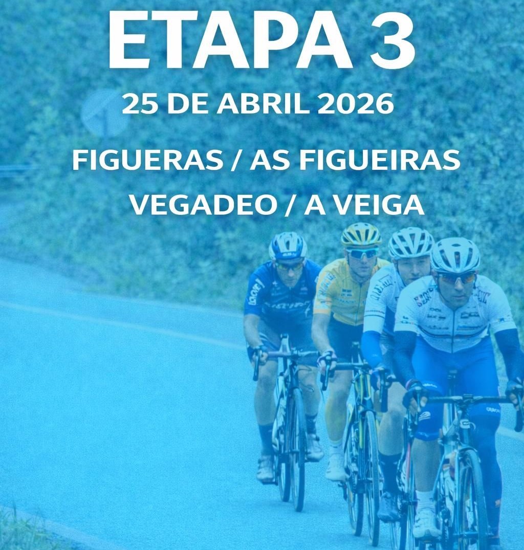 Vegadeo será meta de etapa na Volta a Asturias 2026