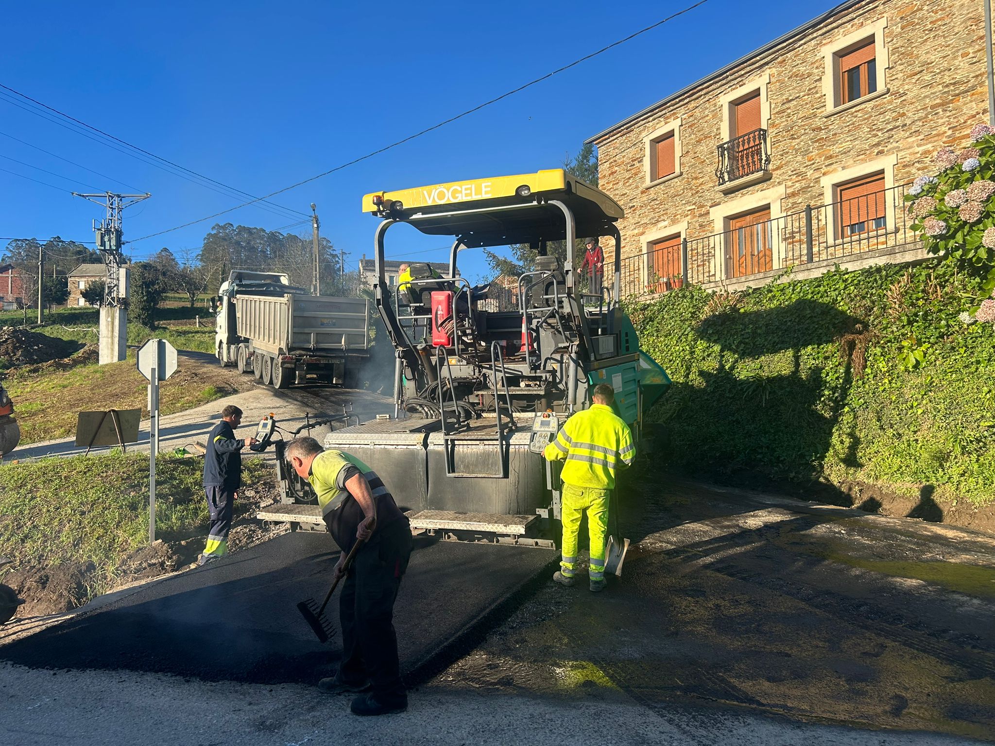 Barreiros mellorará 4 km de vías municipais co Plan Deputación 2026