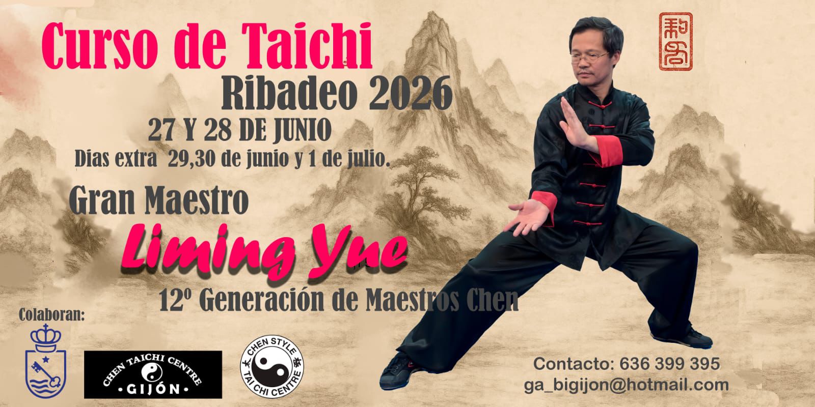 Curso de Tai Chi en Ribadeo