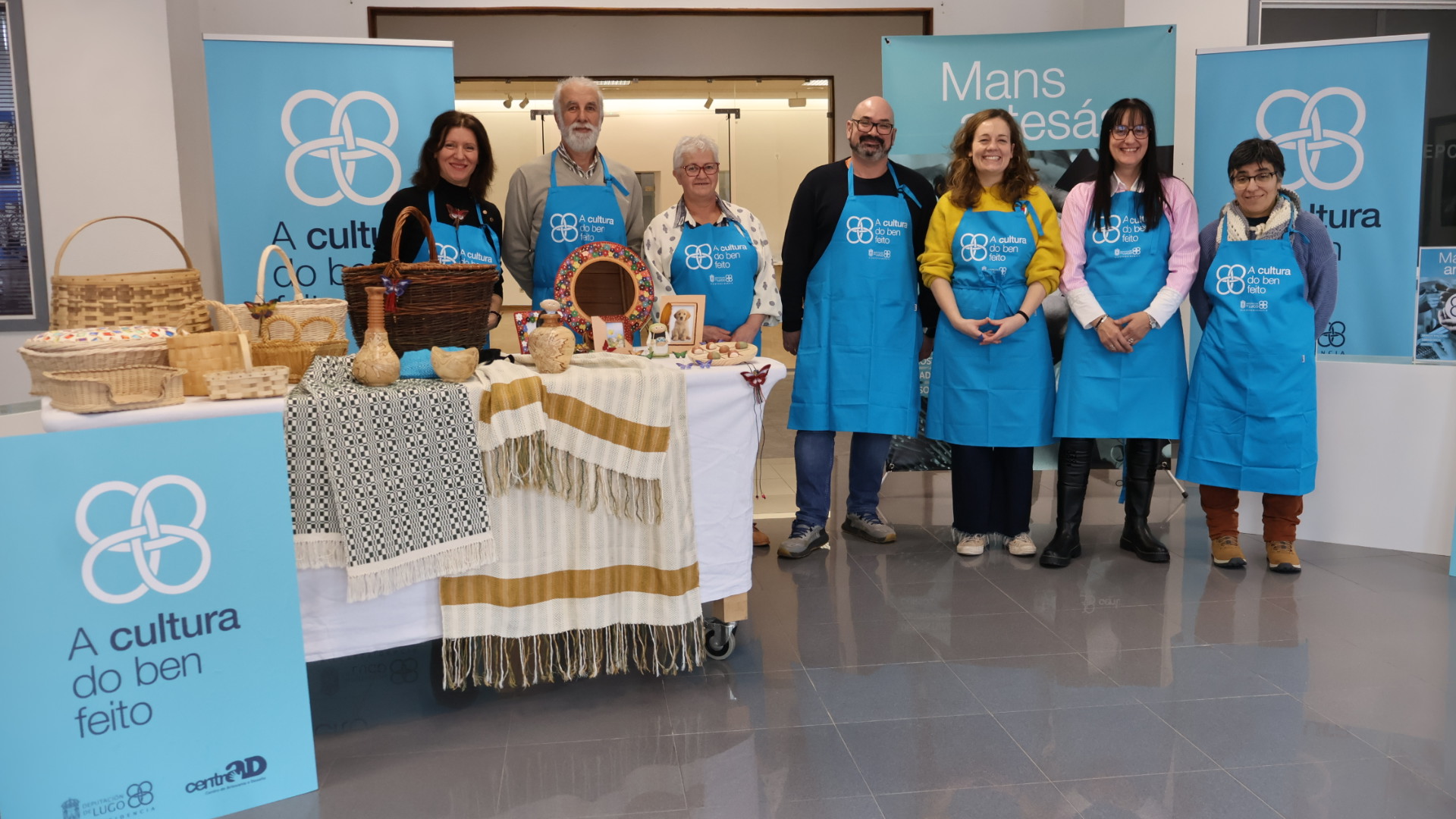 A Vicepresidencia da Deputación pon en marcha “Mans artesás” para impulsar demostracións e cursos de artesanía por toda a provincia