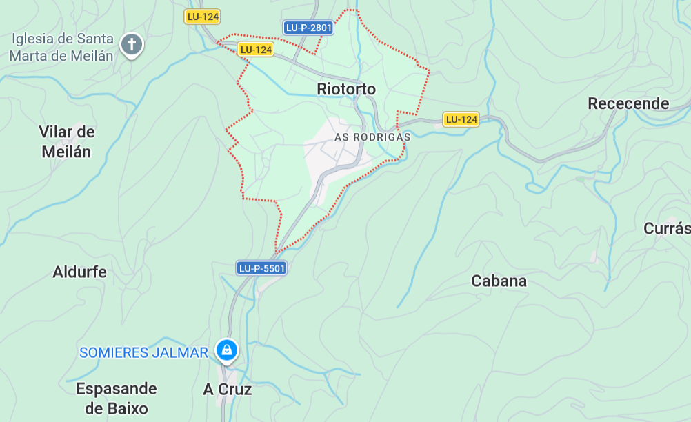 O PSdeG de Riotorto impulsa a mellora da estrada LU-P-5501 grazas á colaboración coa Deputación
