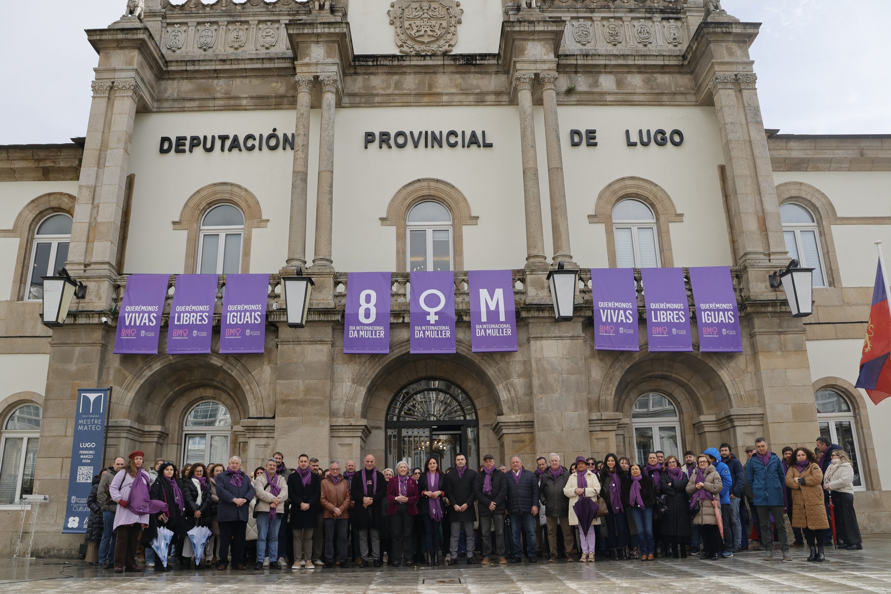 A Deputación reivindica este 8M ás mulleres como líderes e xestoras do cambio
