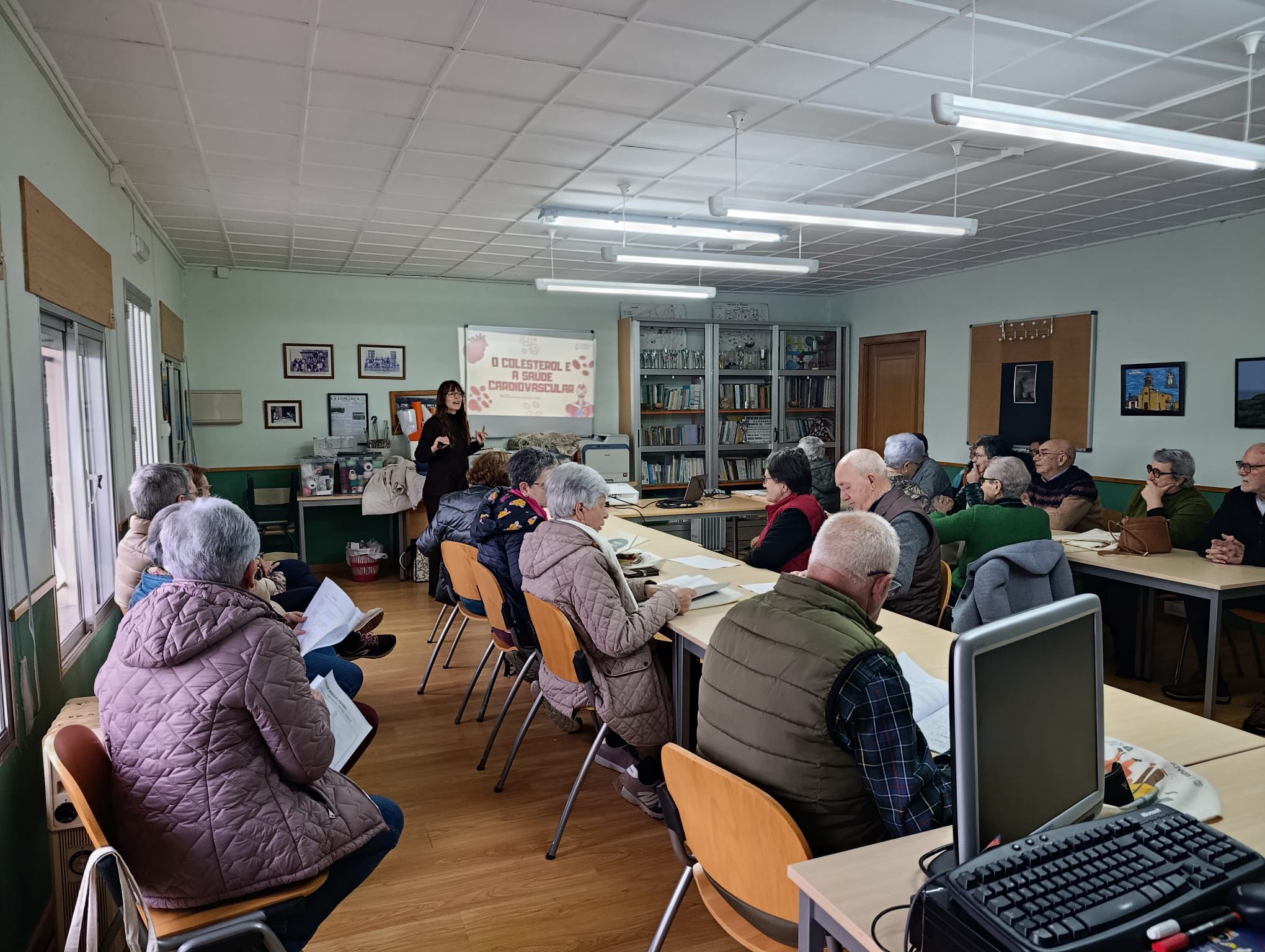 O programa 'Preto de ti' inicia en Vilaselán o seu ciclo de charlas de saúde