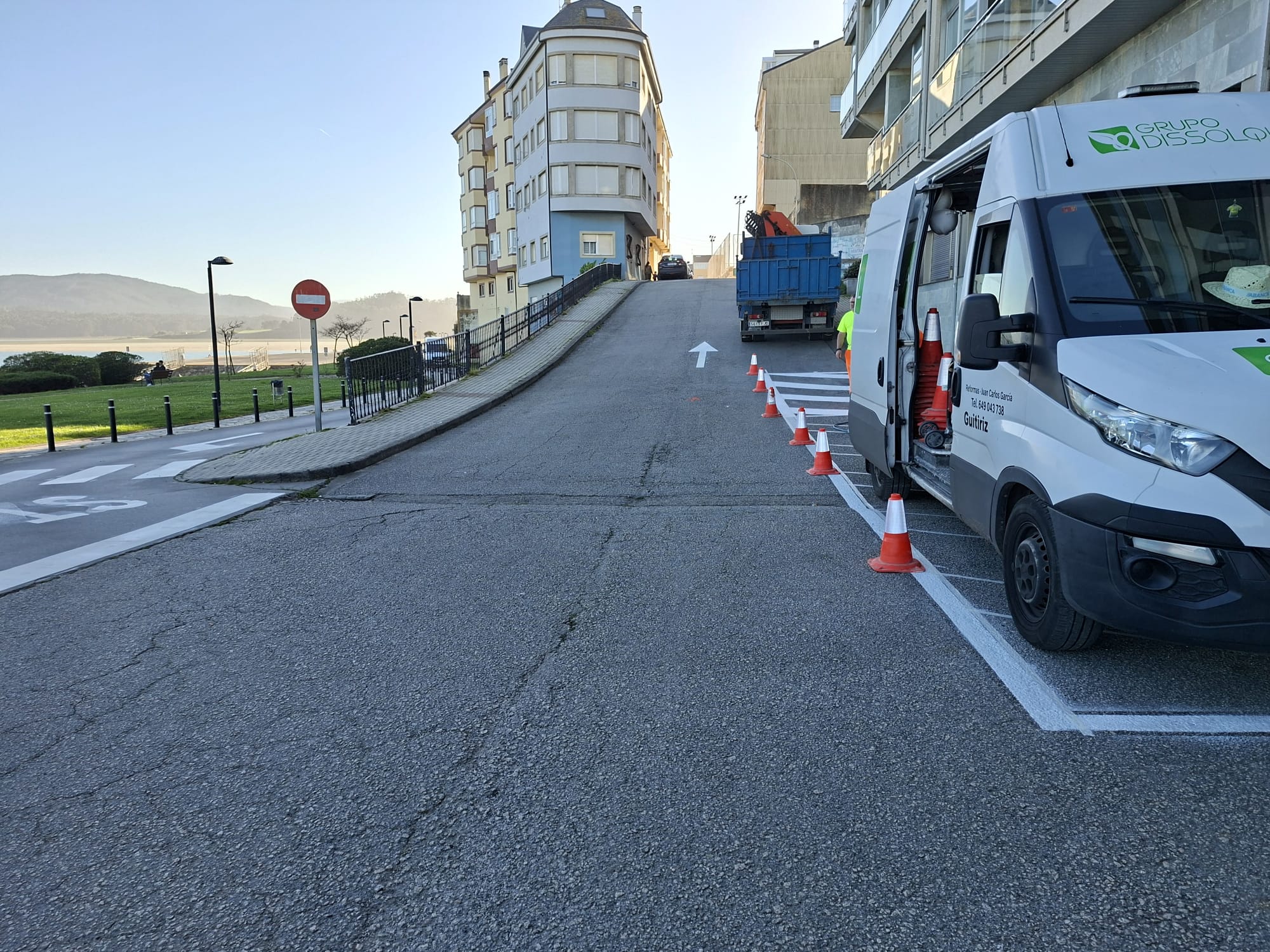 A rúa Manuel Murguía de Foz cambia o sentido do tráficopara facilitar a mobilidade á veciñanza