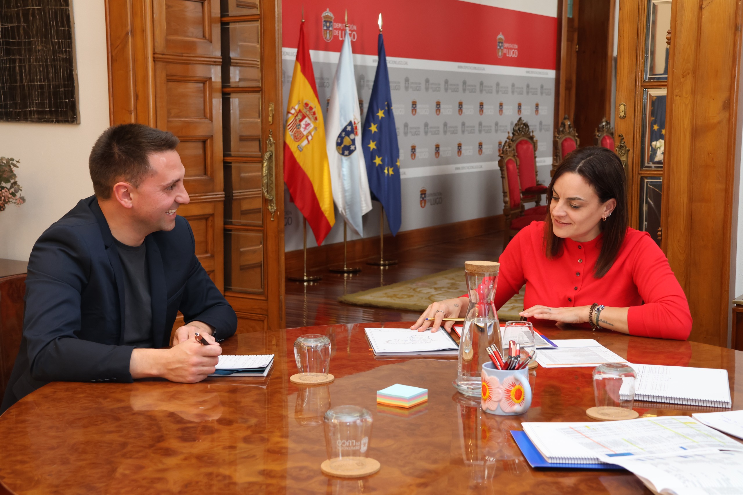 O Concello de Trabada e a Deputación reforzan liñas de cooperación para mellorar o municipio