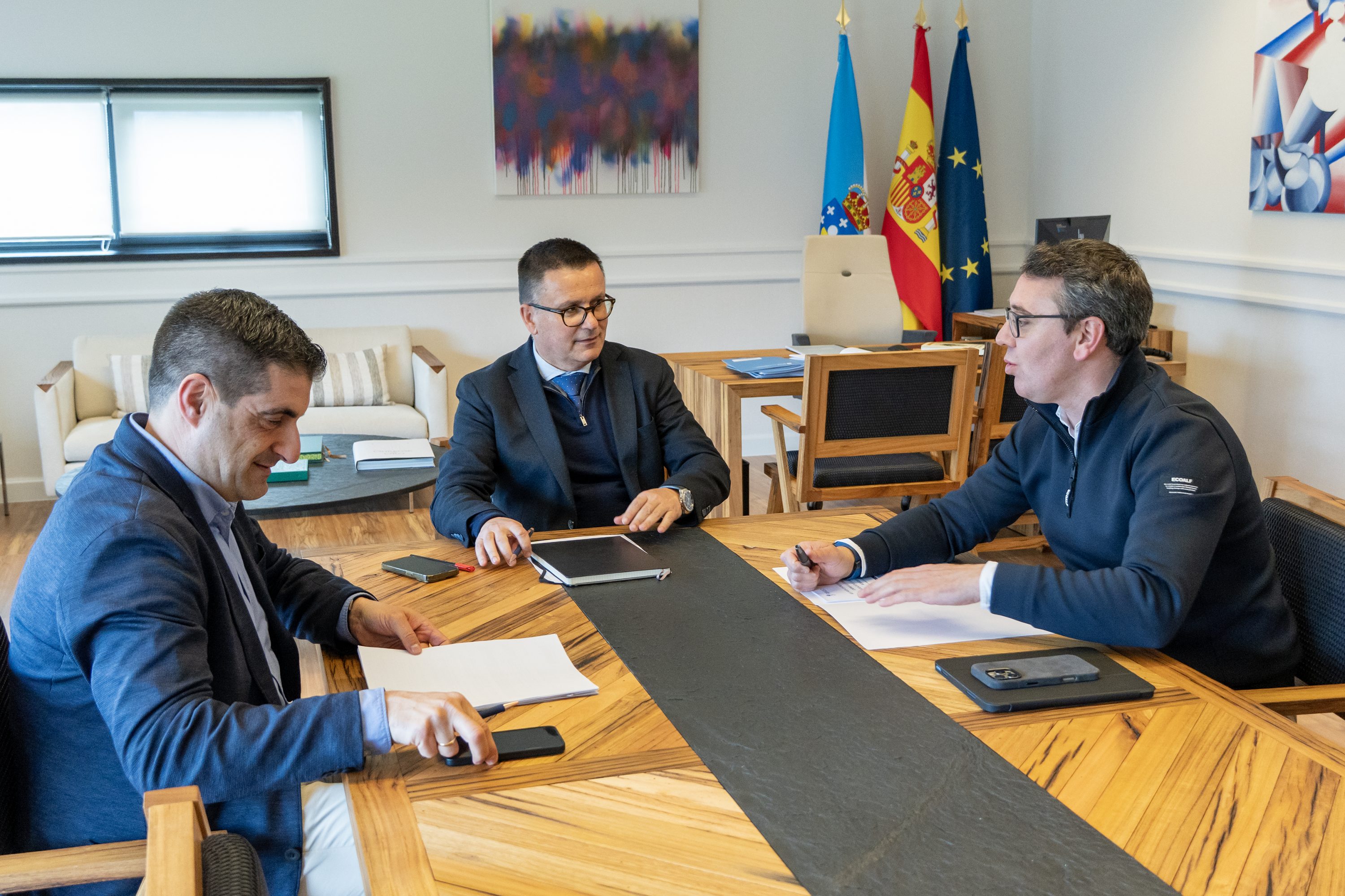 Ribadeo, exemplo de dinamización comercial: Xunta e Concello estudan novas accións conxuntas