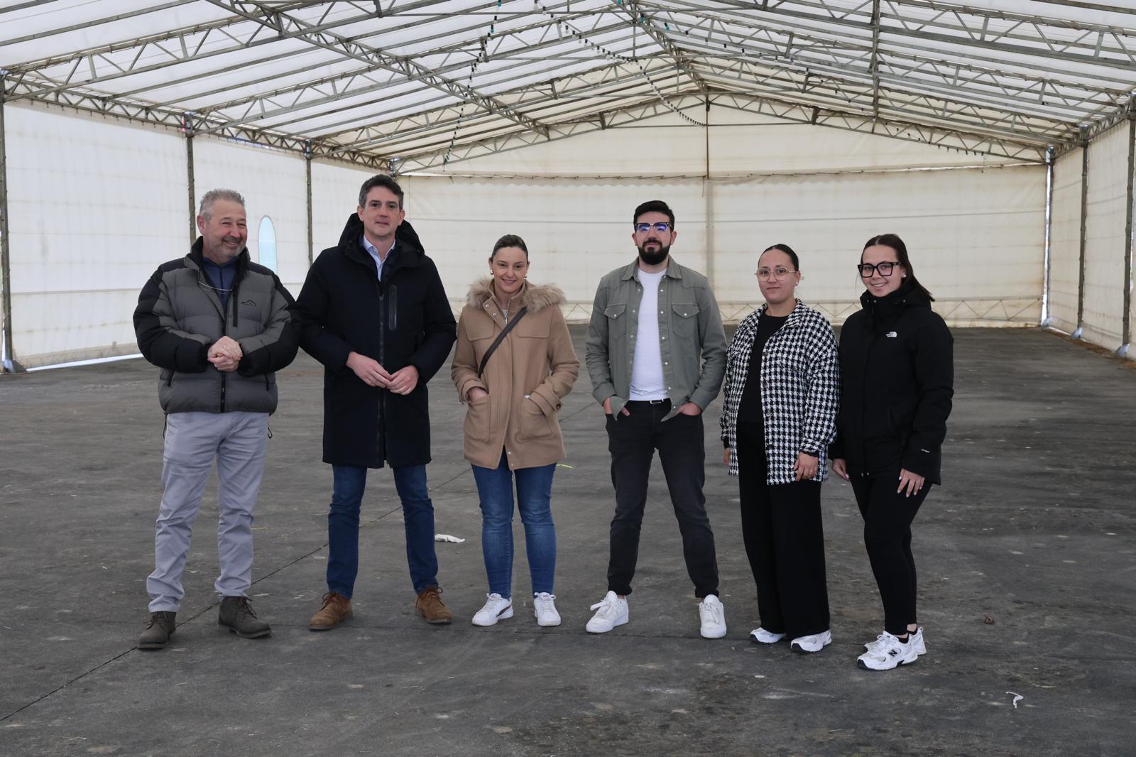 Comezan as obras de renovación do parque infantil do Campón en Burela