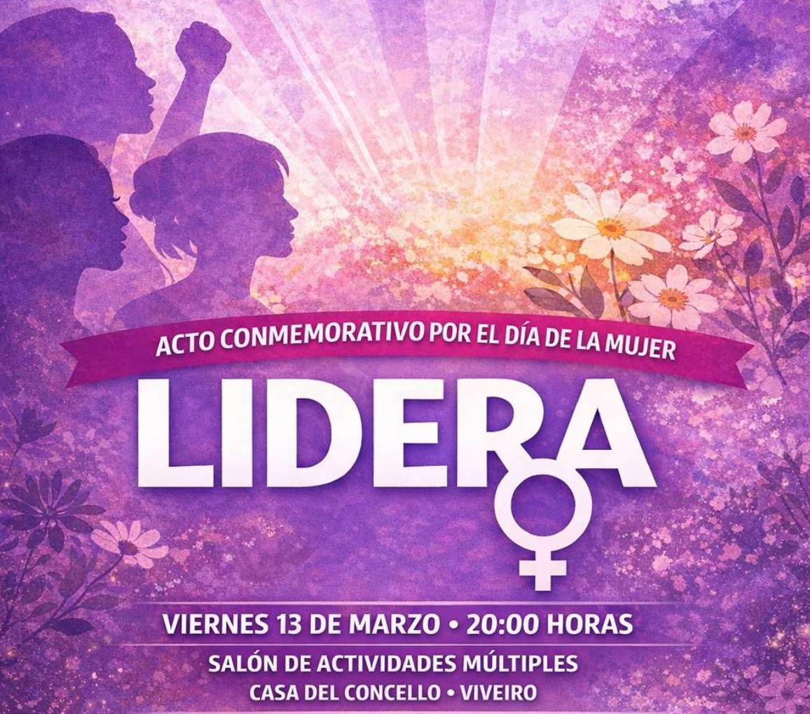 Bumei Galicia e Concello de Viveiro organizan este venres un encontro para visibilizar ás mulleres líderes