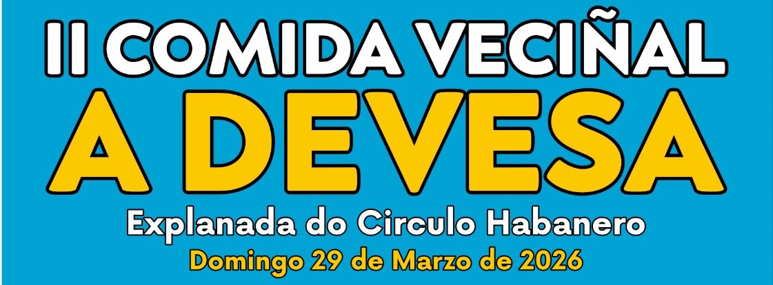 A Asociación de Veciños de A Devesa organiza a II Comida Veciñal o domingo 29 de marzo