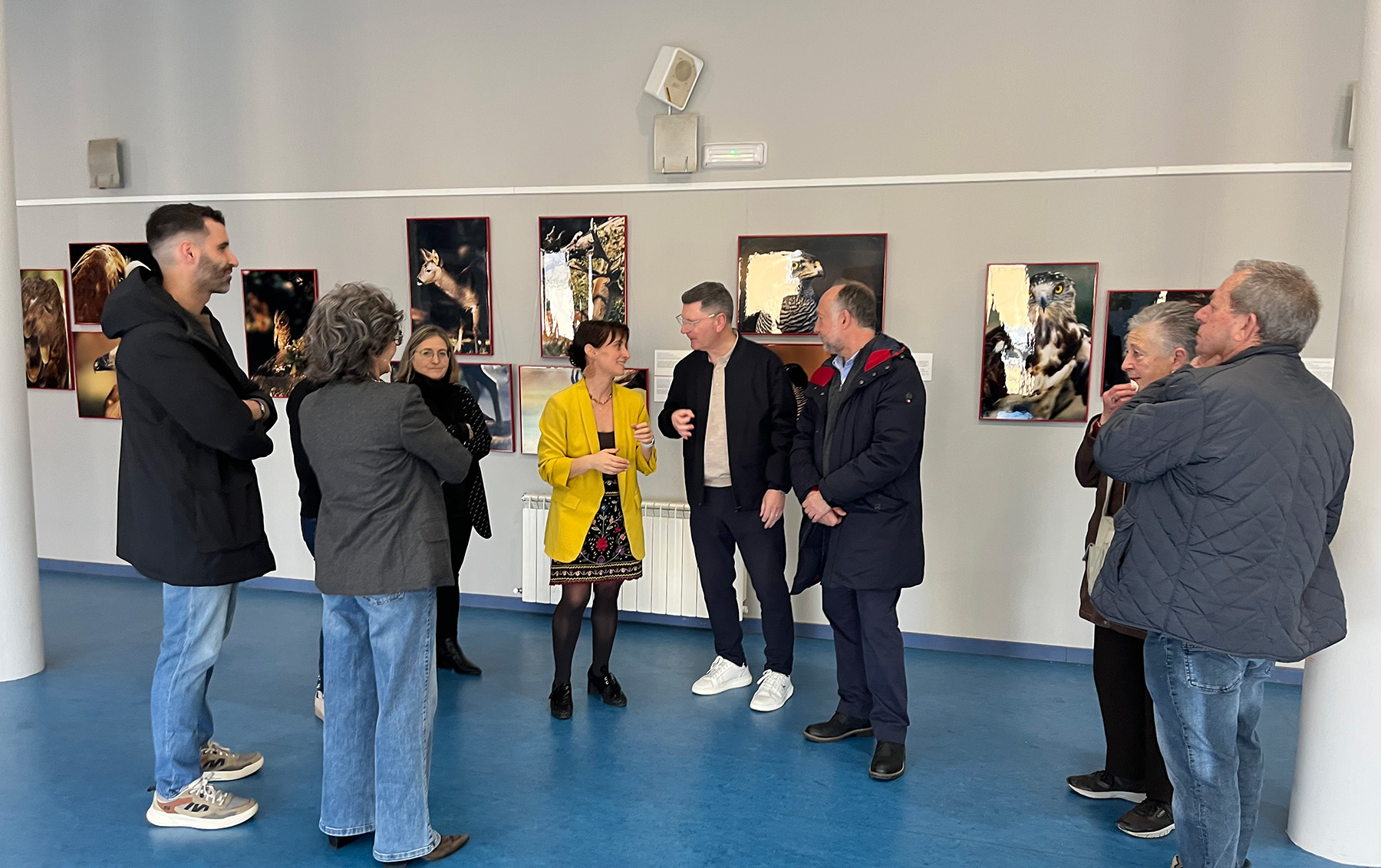 Inaugurada a exposición «Fauna esencial» en Barreiros