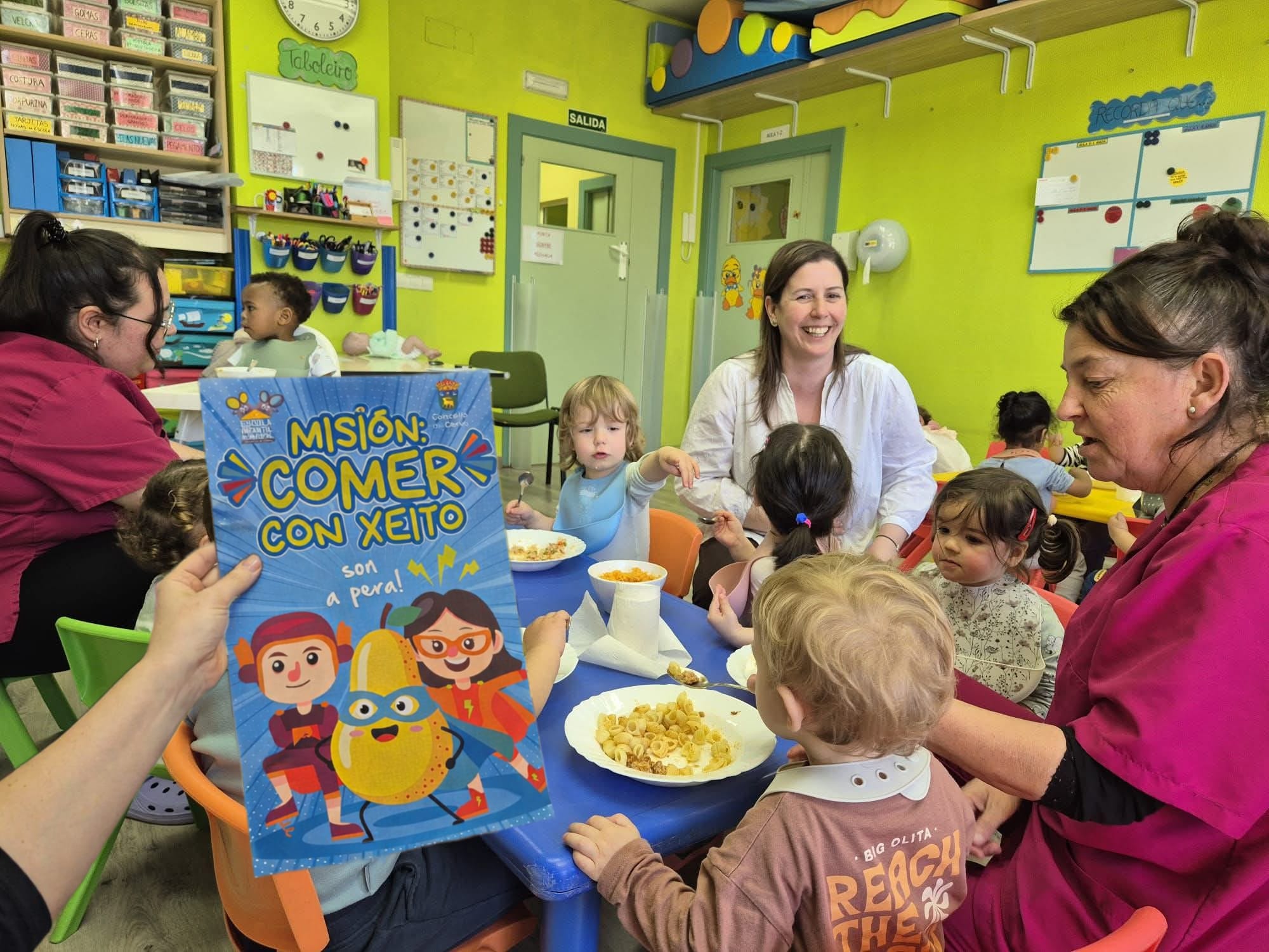 Cervo promove hábitos saudables entre as crianzas coa posta en marcha de “Misión Comer con Xeito”