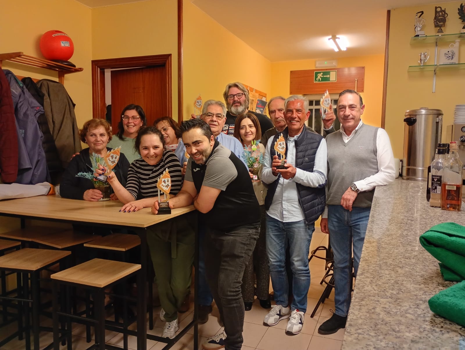 Moncho e Ángel gañan a XXIII edición do campionato de tute de Monte