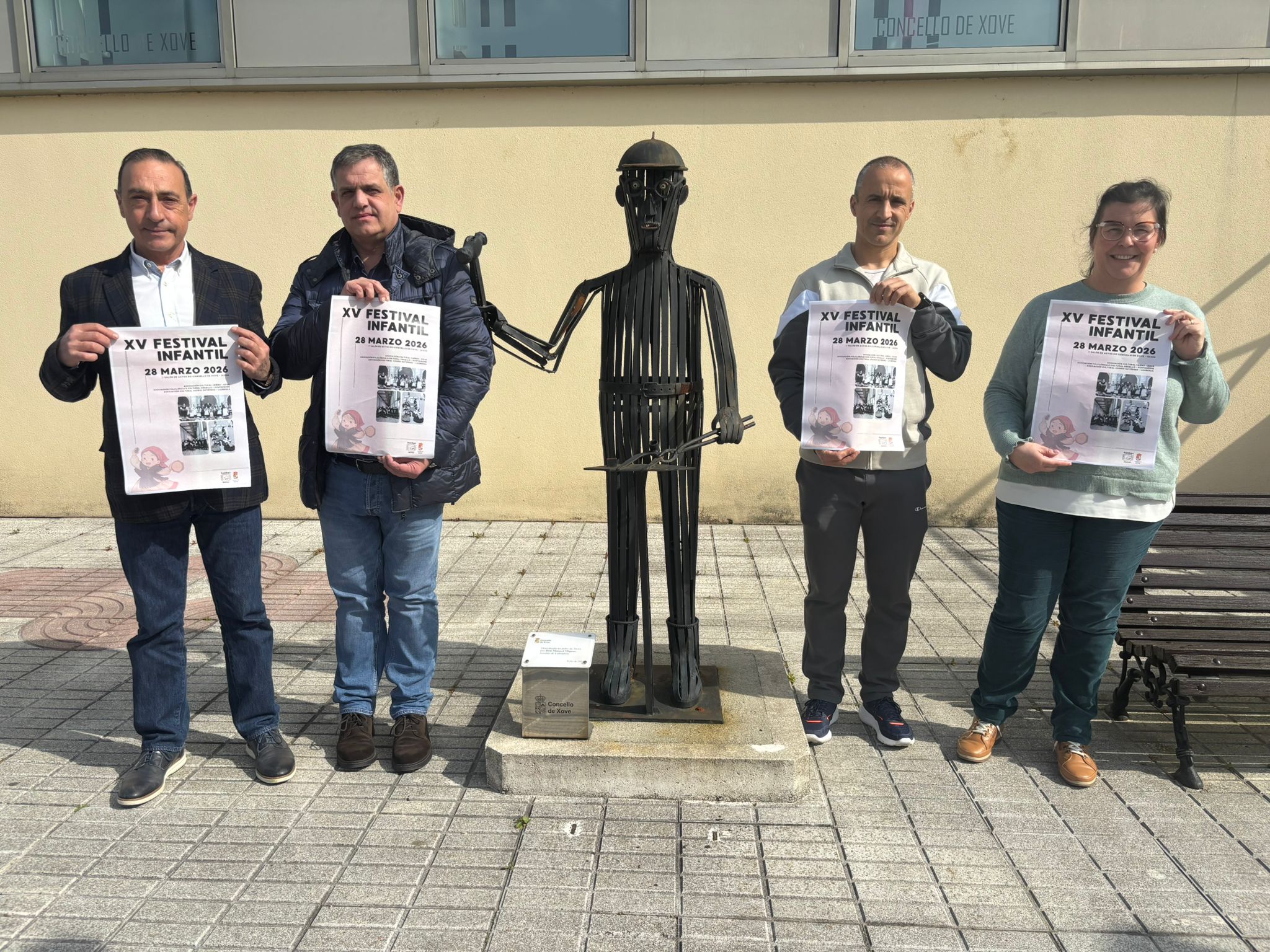 O XV Festival Infantil de Saiñas celebrarase este sábado no Centro Cívico de Xove