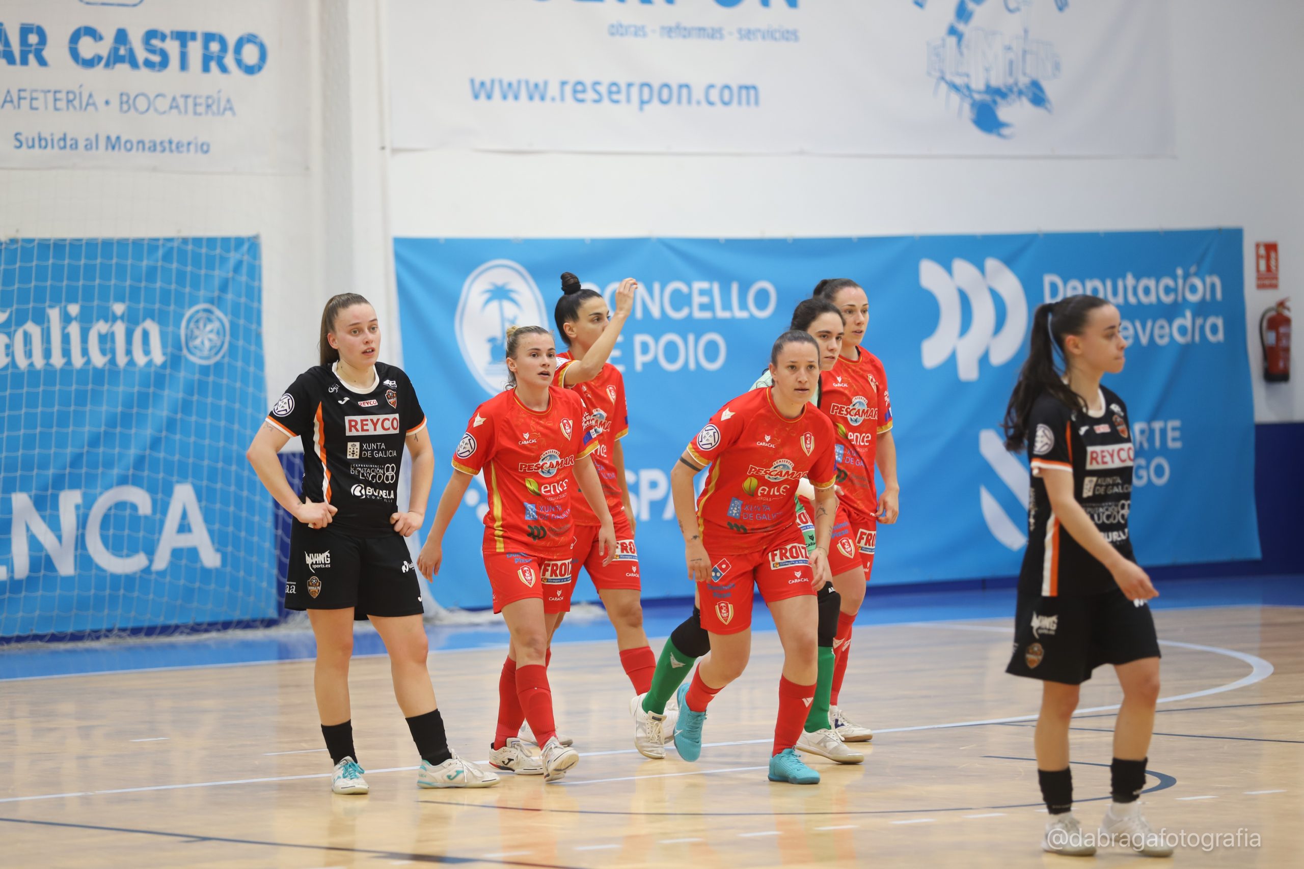 O Reyco Burela FS cae en Poio tras un partido serio e igualado