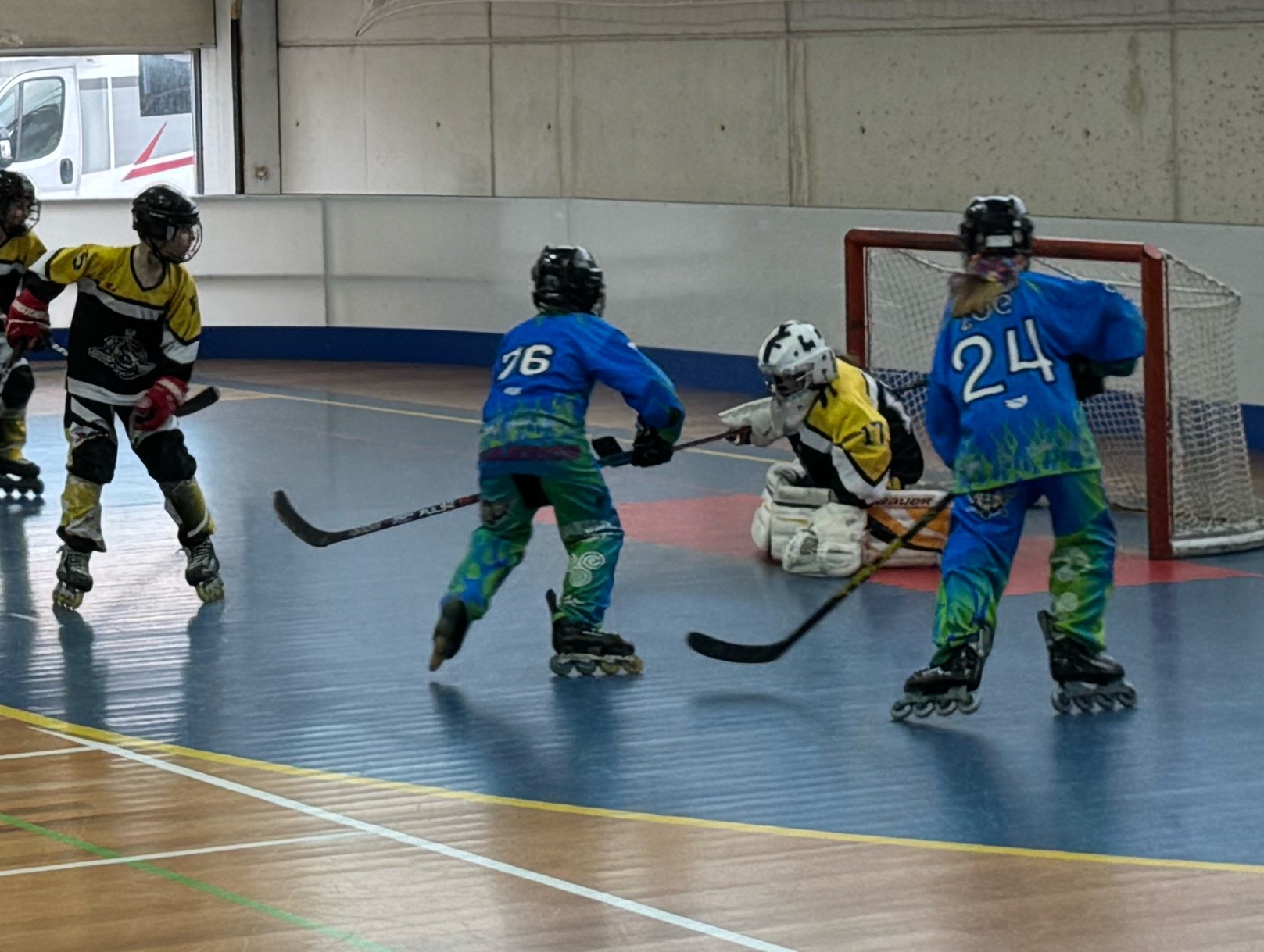 Dobre vitoria dos Alevíns de Trasnos en Ribadeo